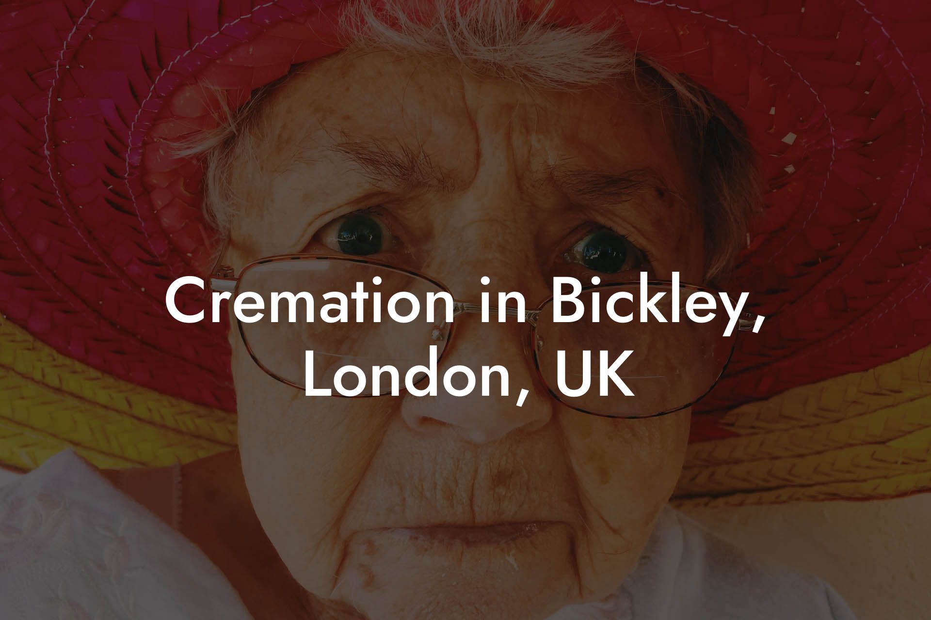 Cremation in Bickley, London, UK