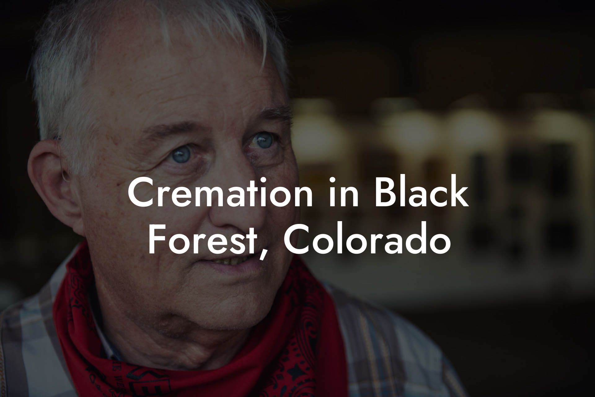 Cremation in Black Forest, Colorado
