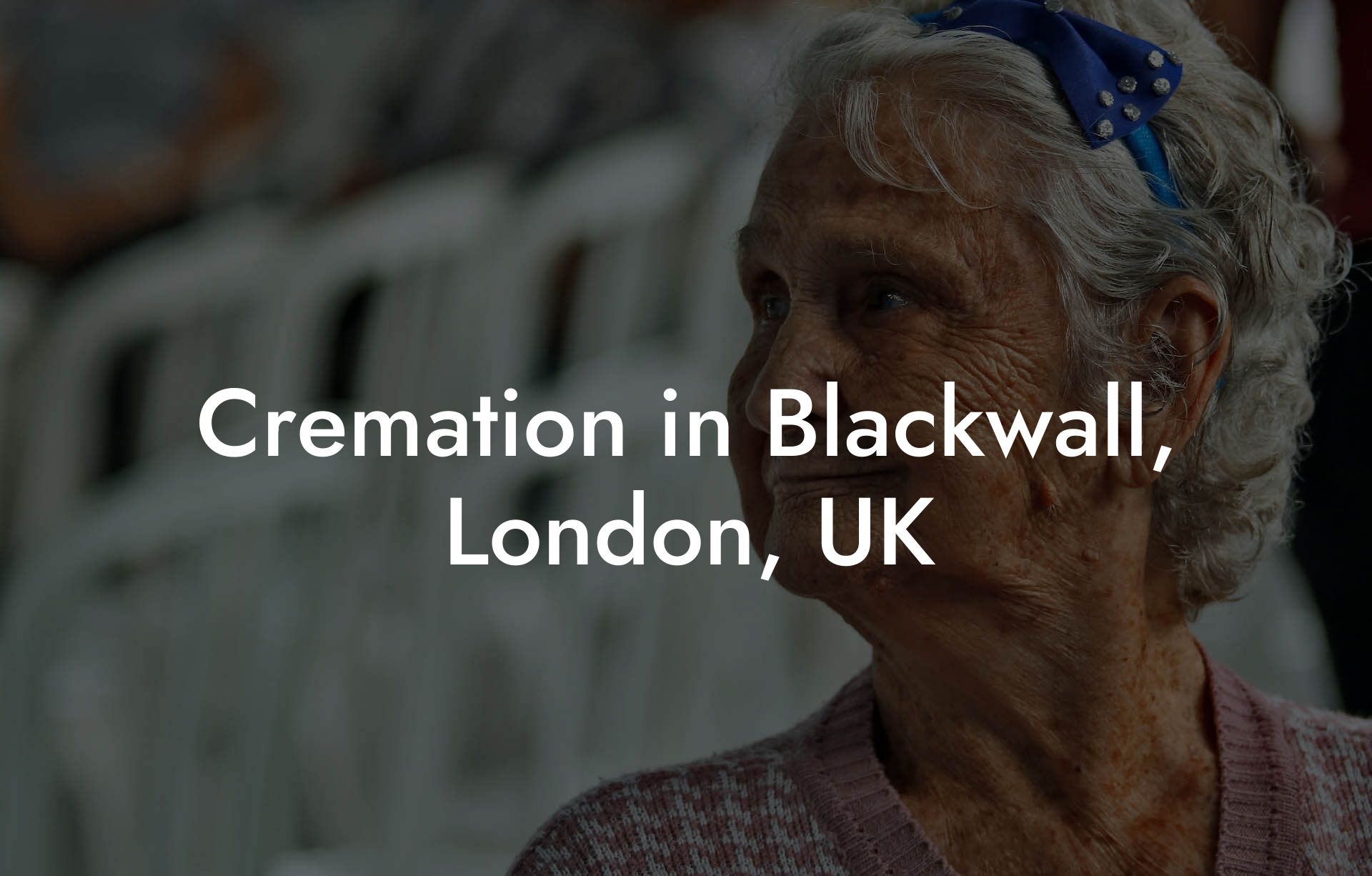 Cremation in Blackwall, London, UK