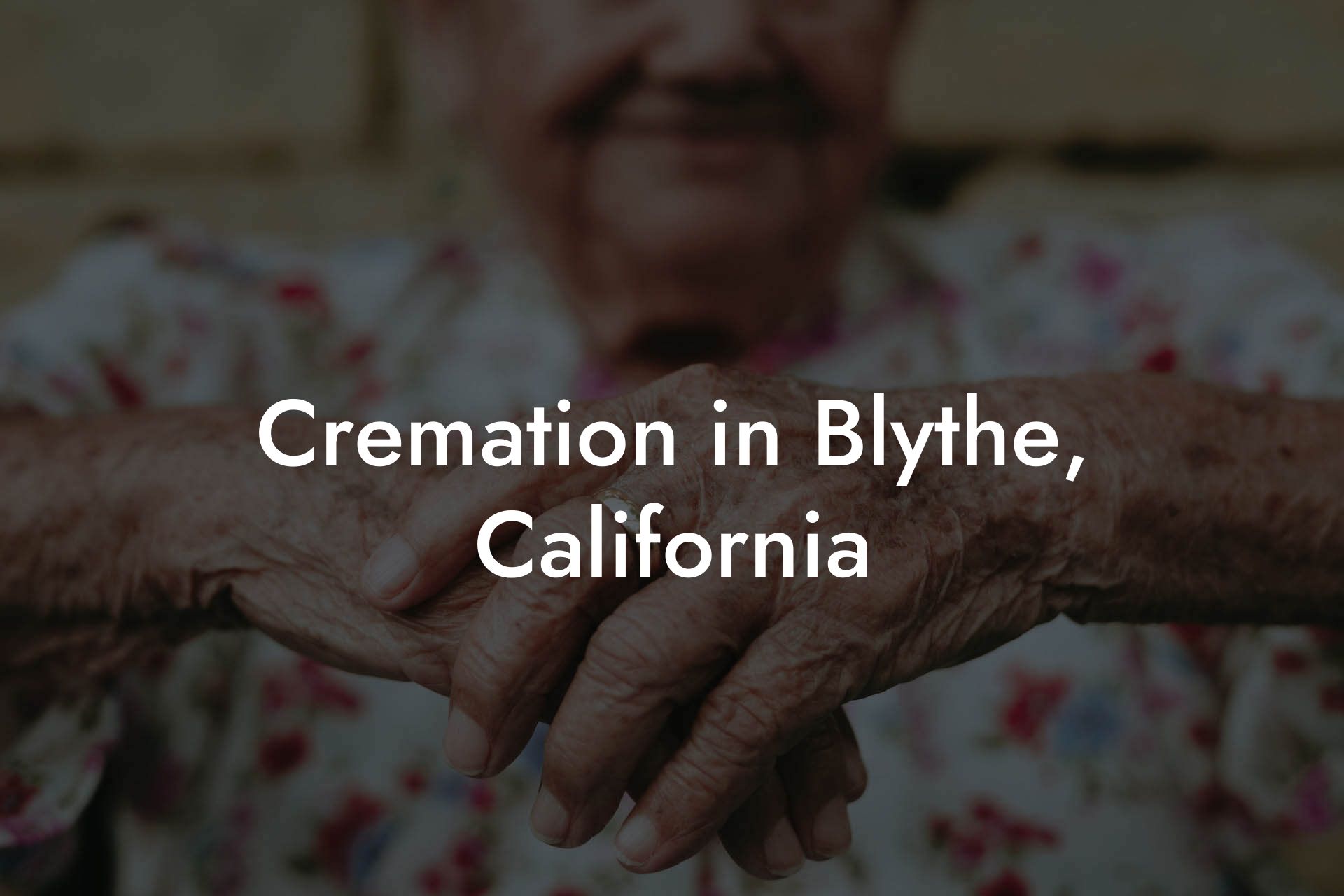 Cremation in Blythe, California