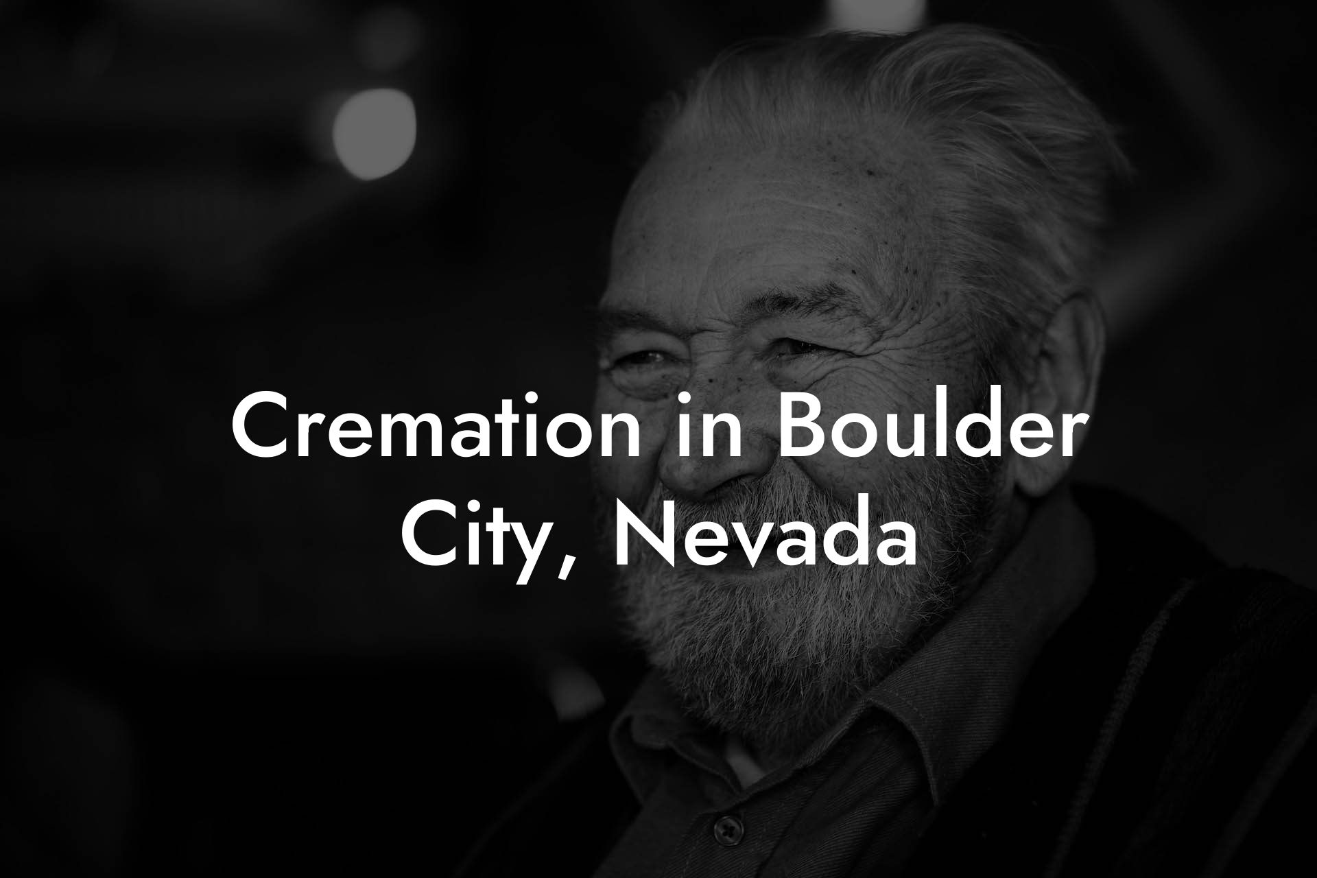 Cremation in Boulder City, Nevada
