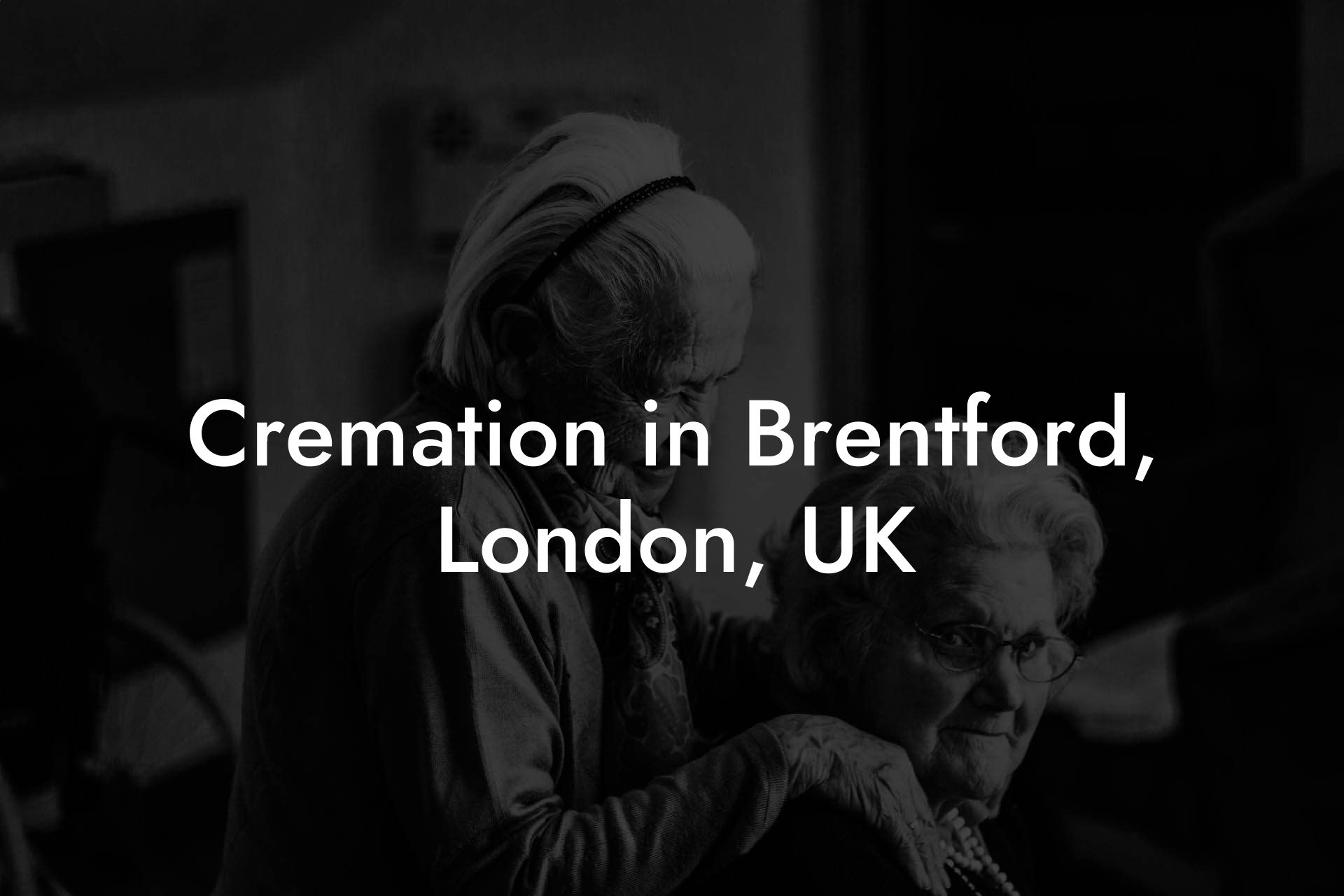 Cremation in Brentford, London, UK