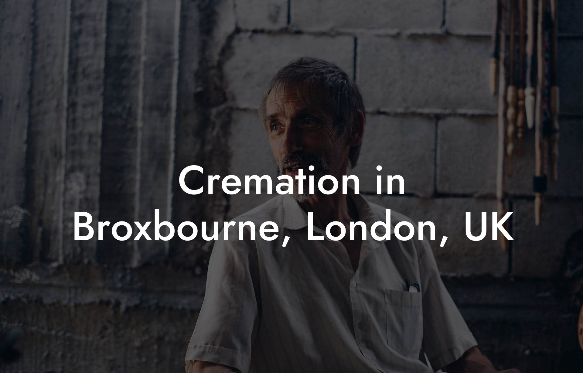 Cremation in Broxbourne, London, UK