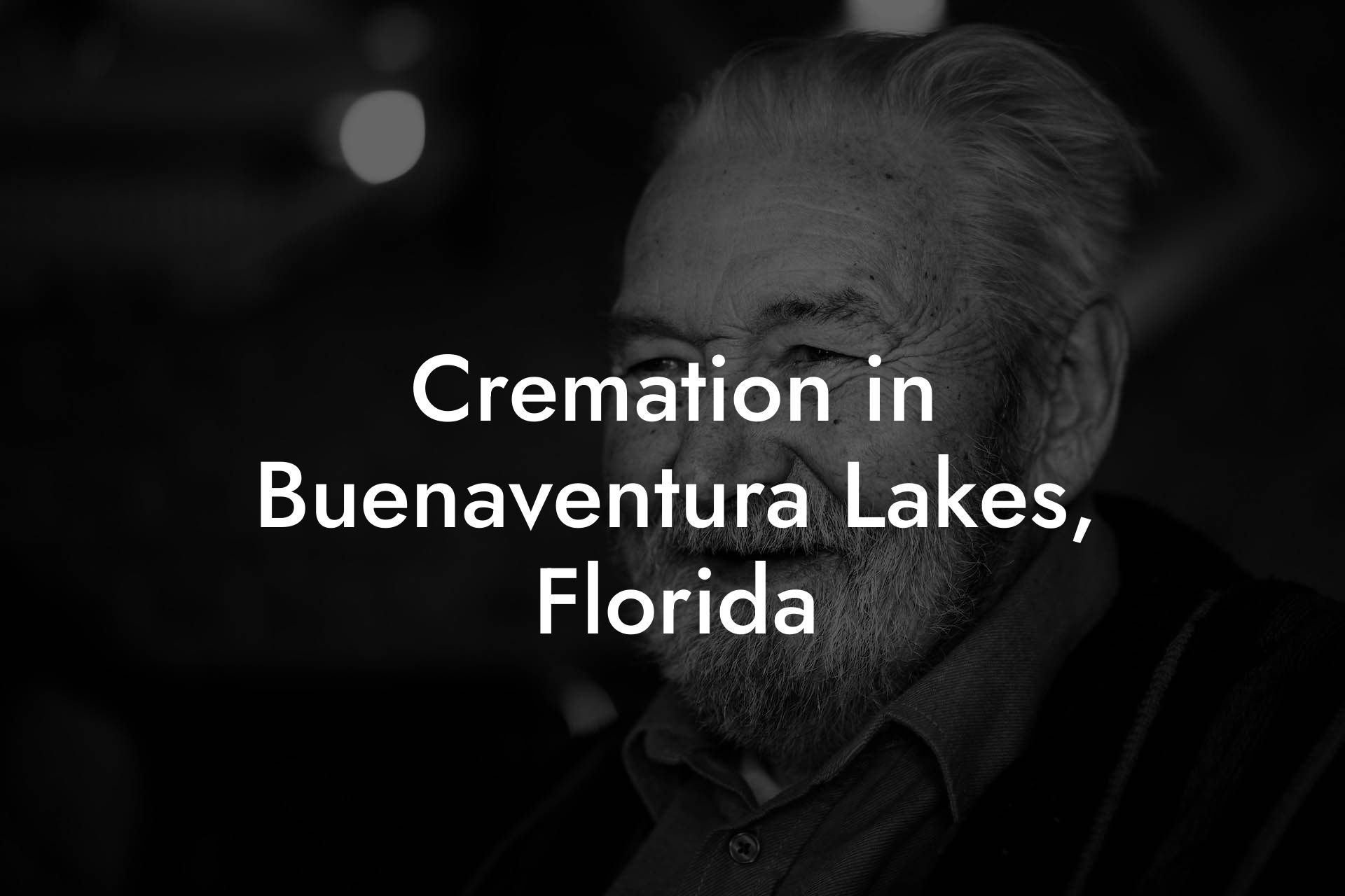 Cremation in Buenaventura Lakes, Florida