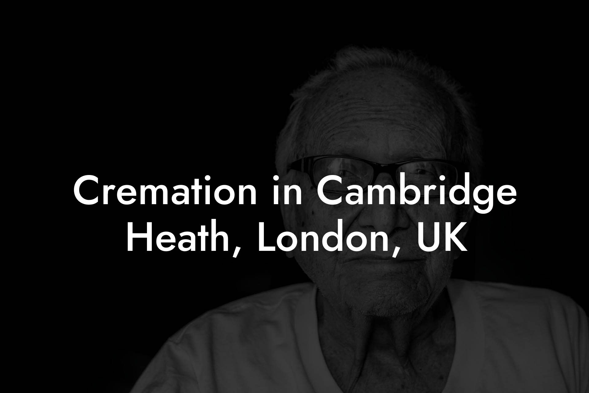 Cremation in Cambridge Heath, London, UK