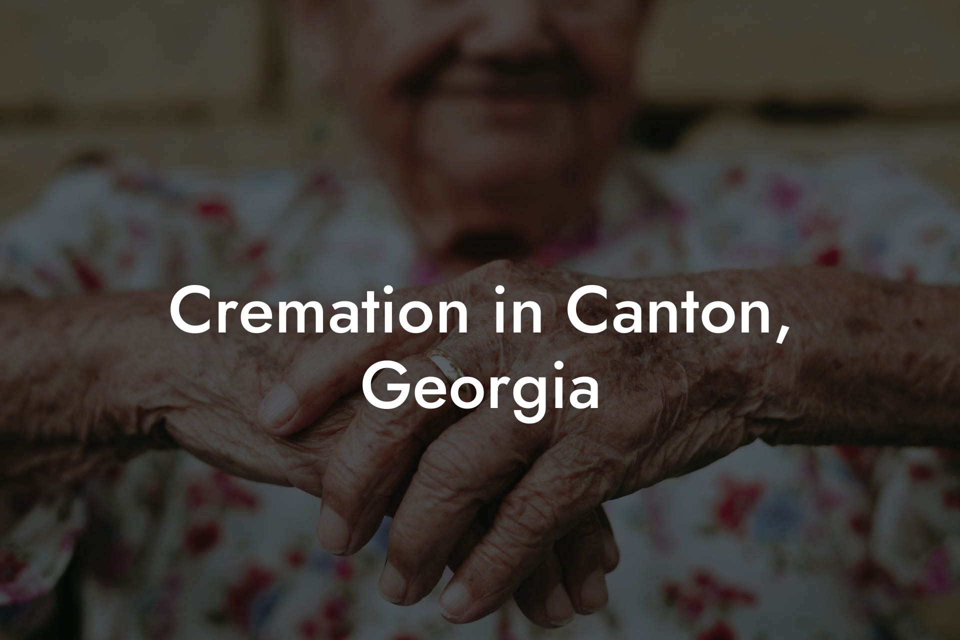 Cremation in Canton, Georgia