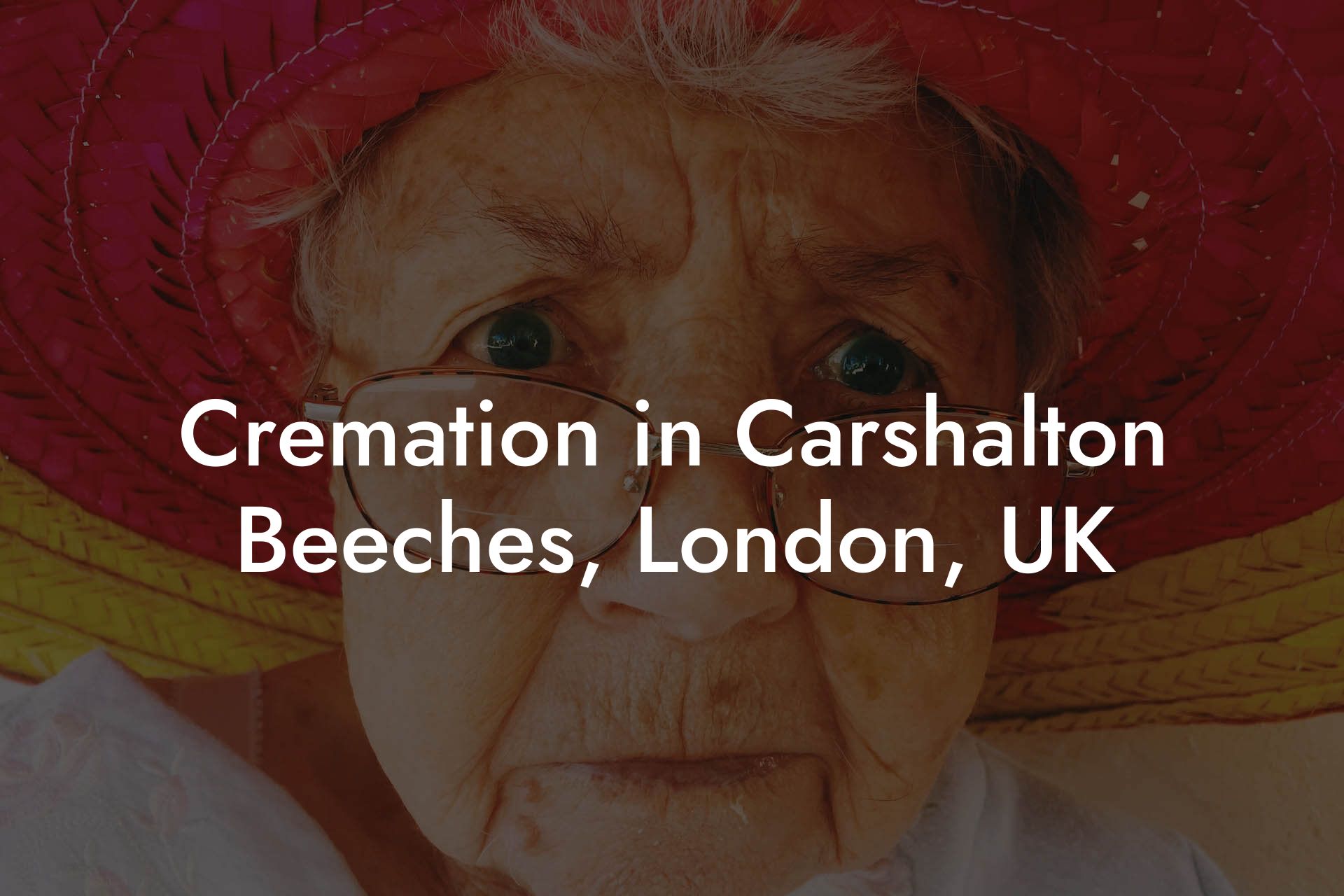 Cremation in Carshalton Beeches, London, UK