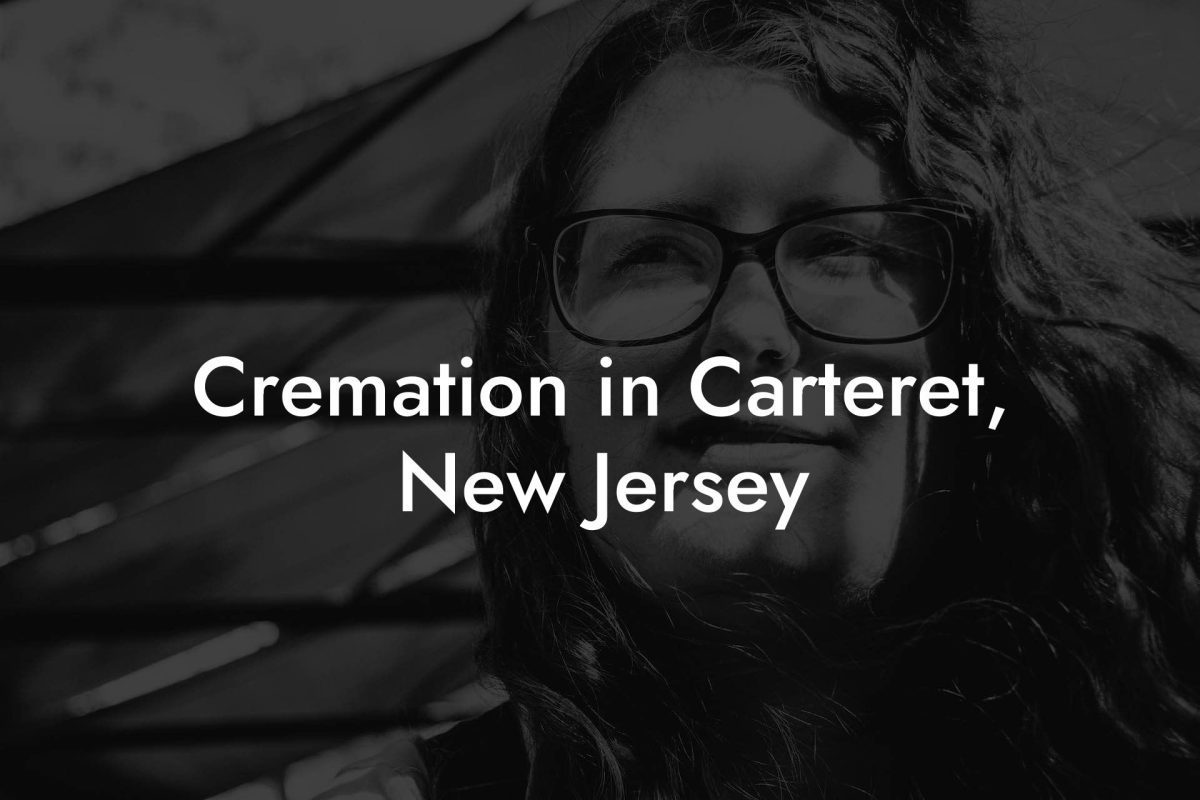 Cremation in Carteret, New Jersey