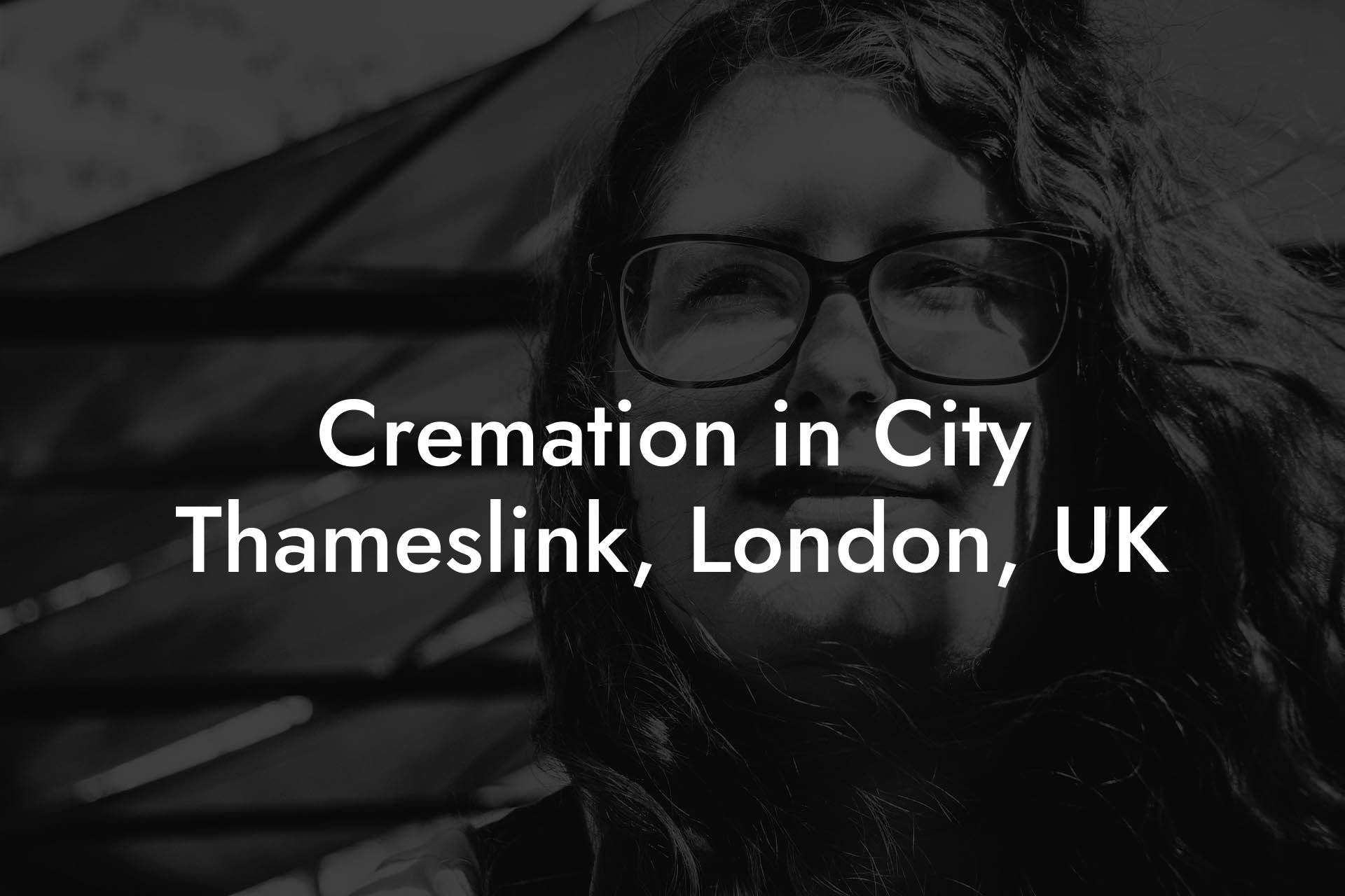 Cremation in City Thameslink, London, UK
