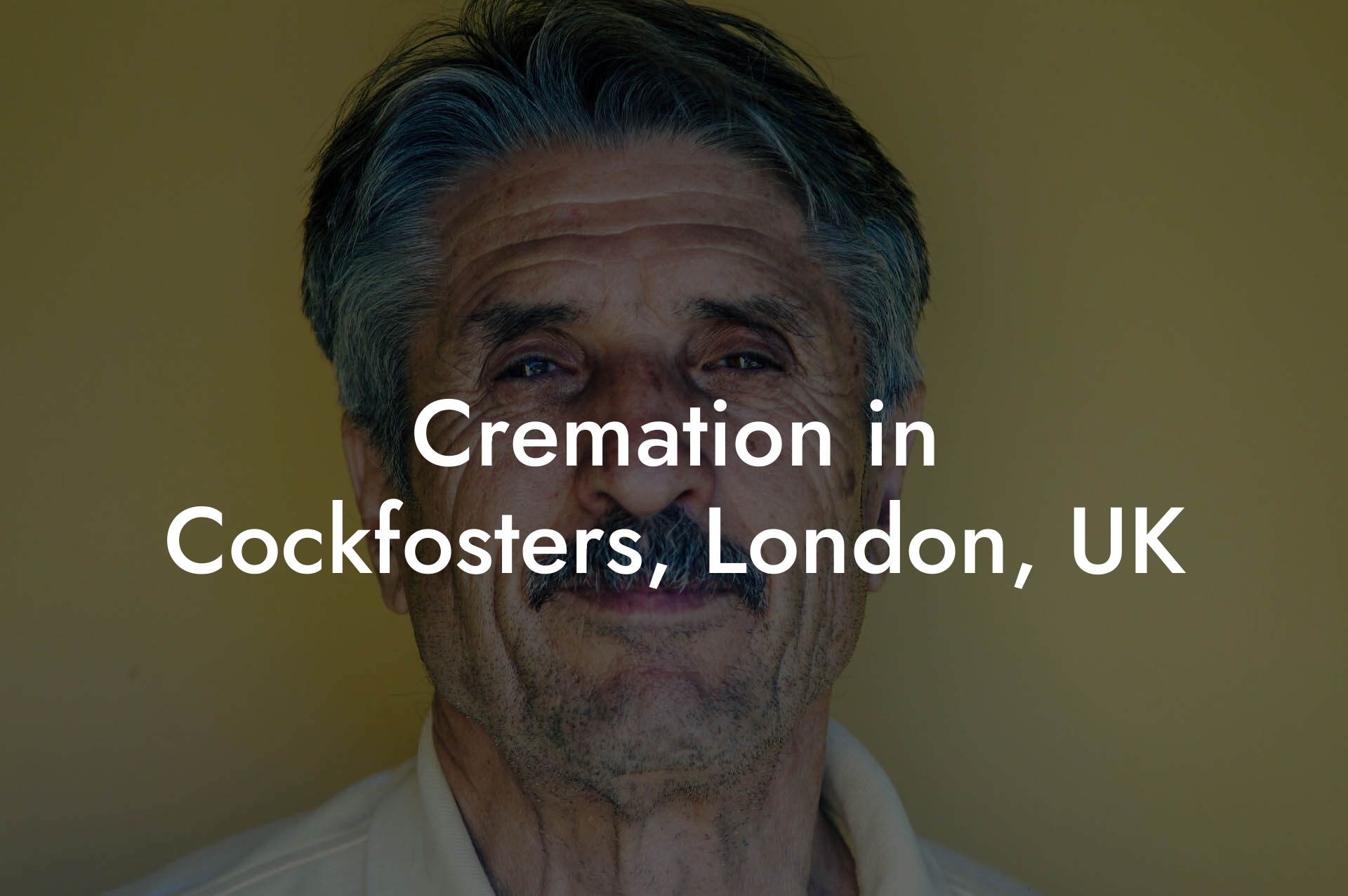 Cremation in Cockfosters, London, UK