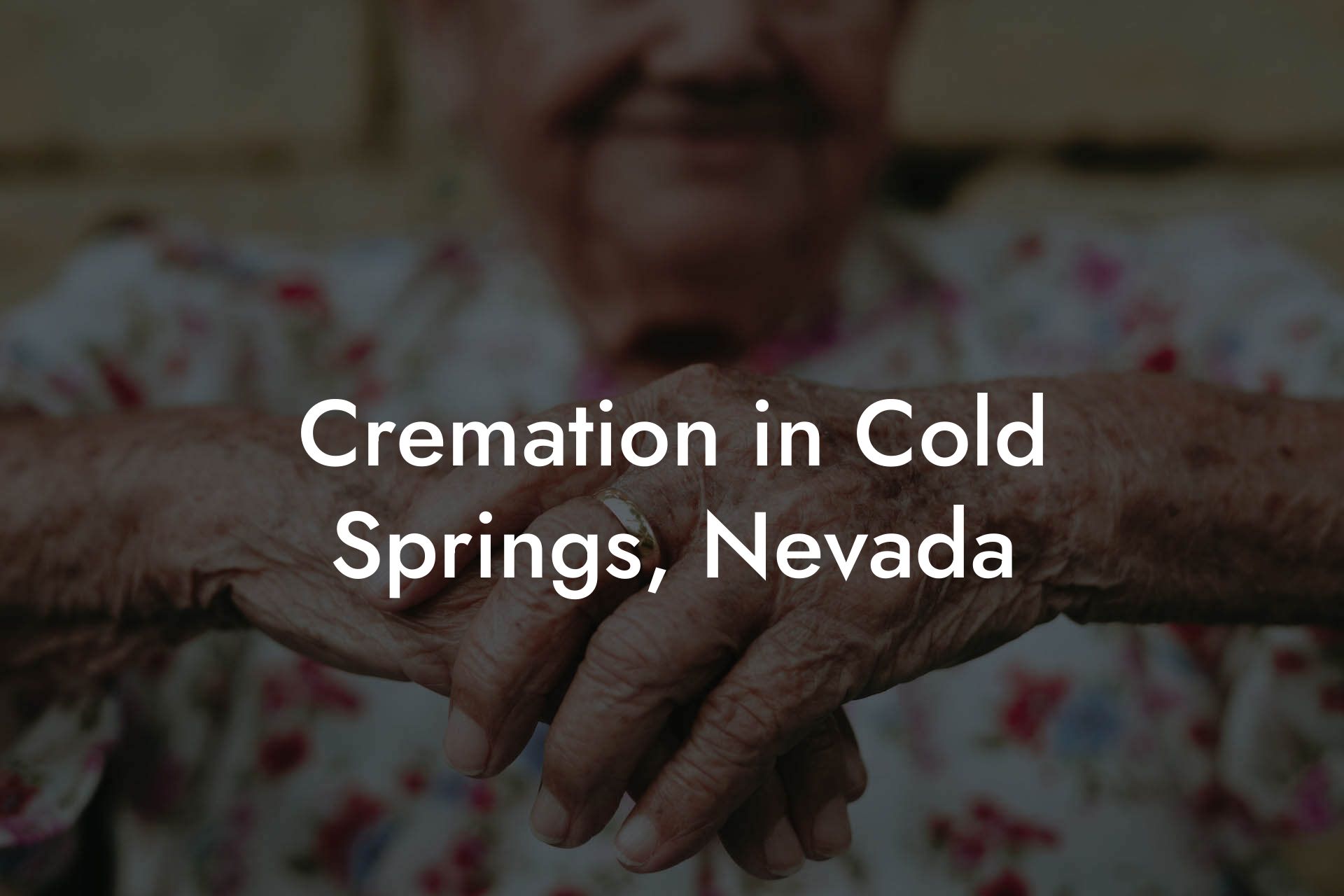 Cremation in Cold Springs, Nevada