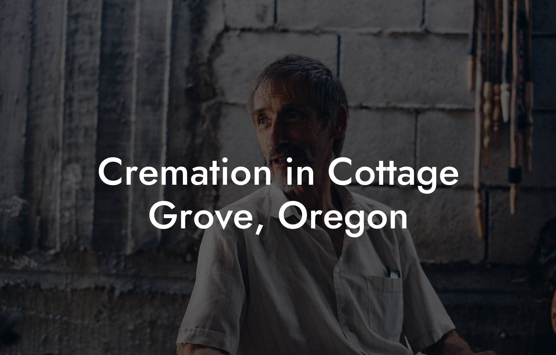 Cremation in Cottage Grove, Oregon