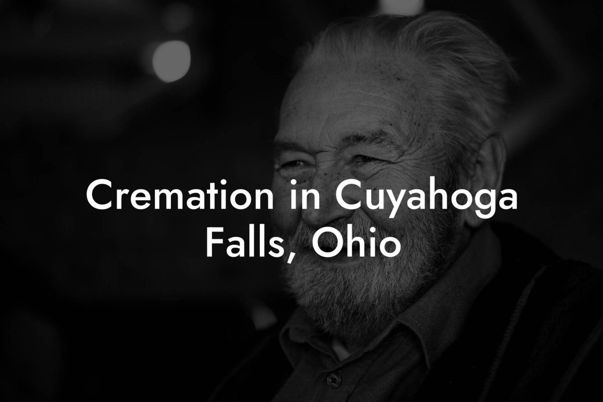 Cremation in Cuyahoga Falls, Ohio