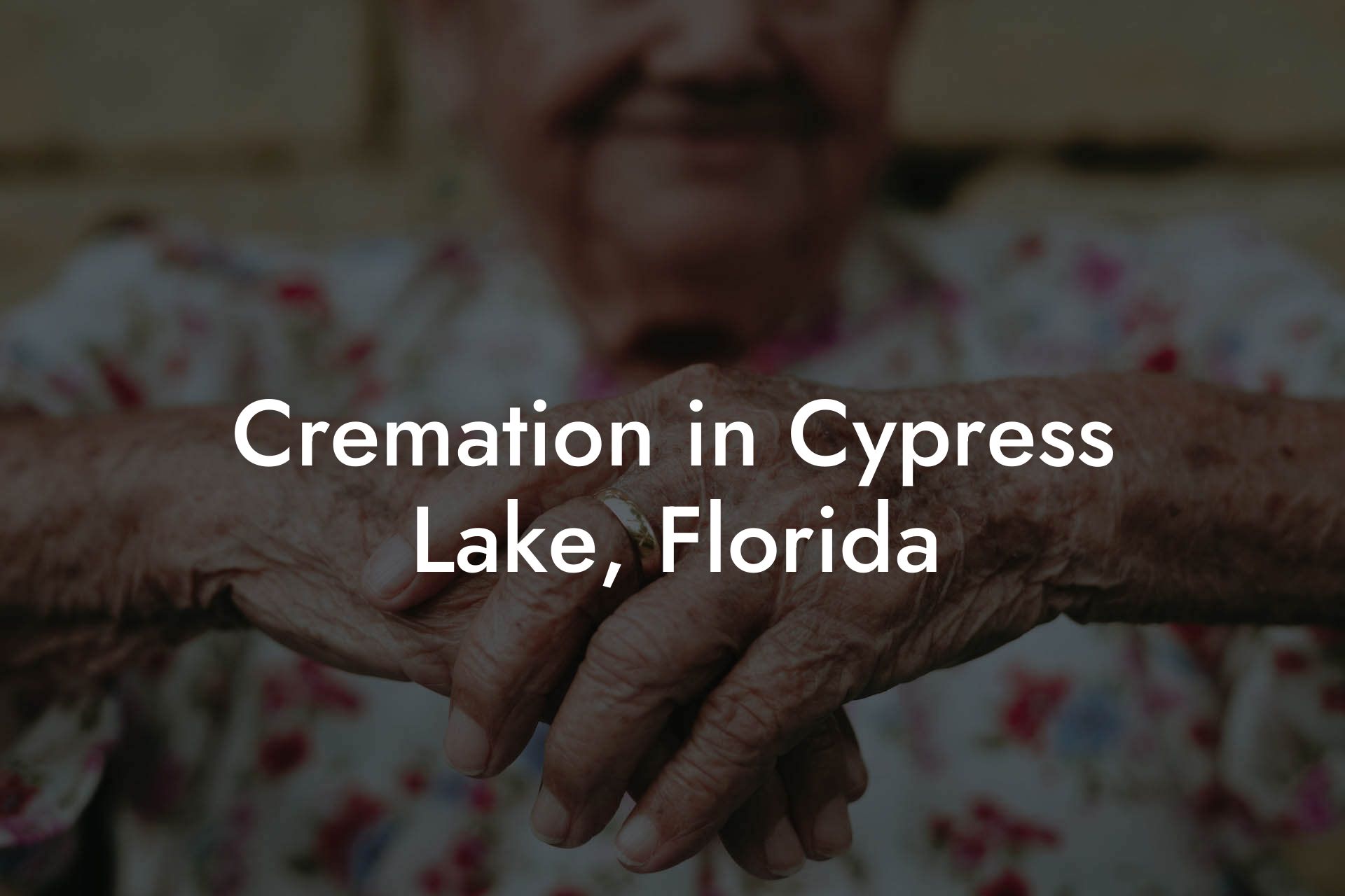 Cremation in Cypress Lake, Florida