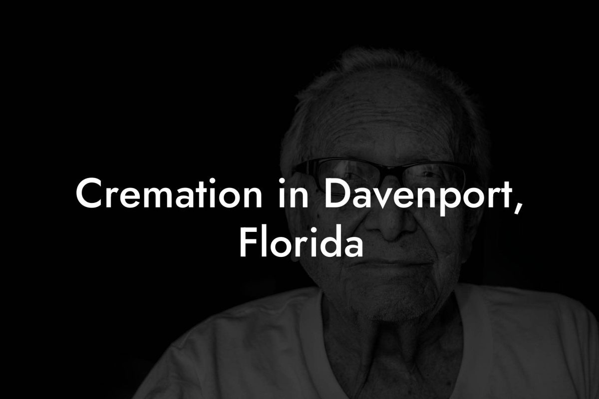 Cremation in Davenport, Florida