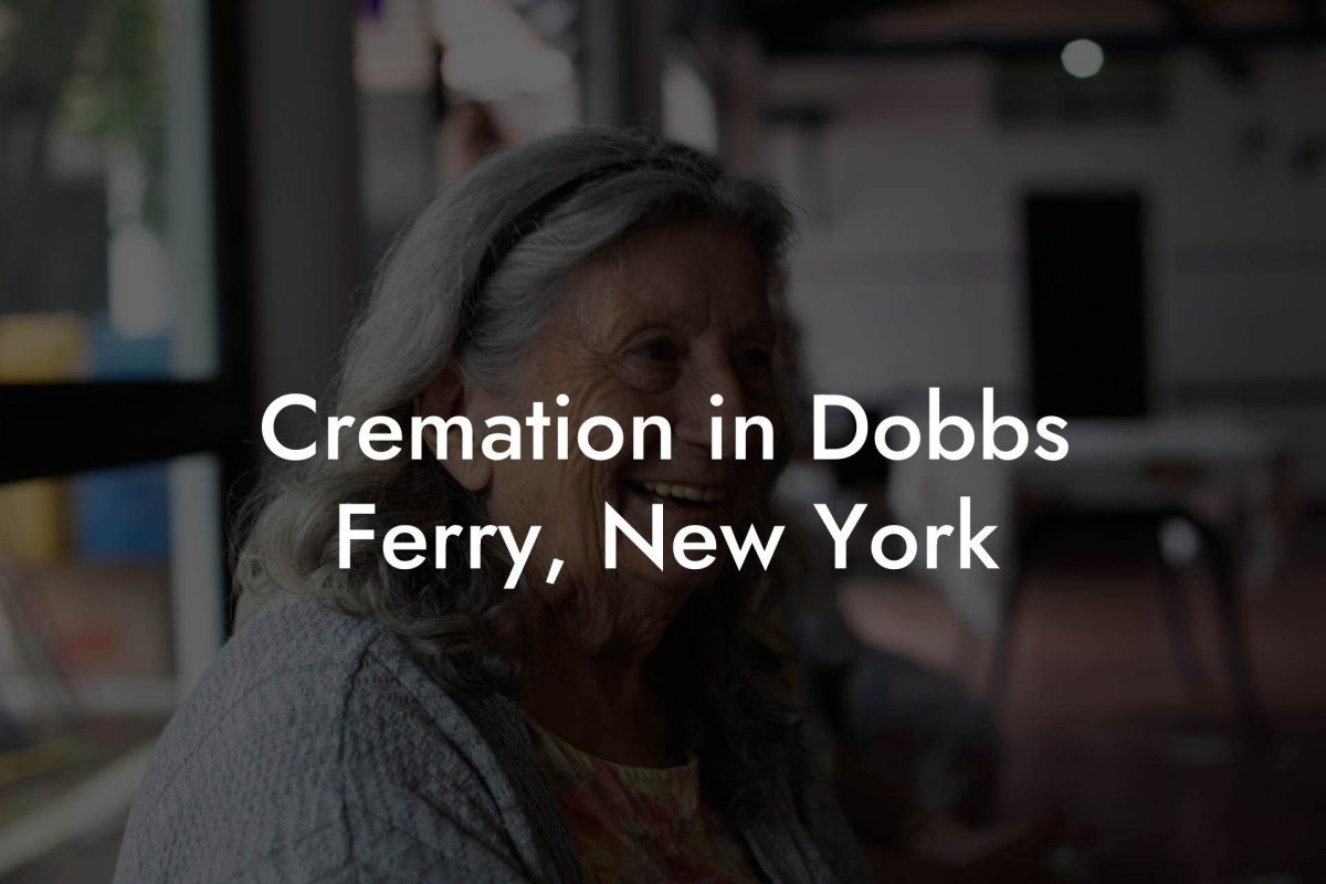 Cremation in Dobbs Ferry, New York