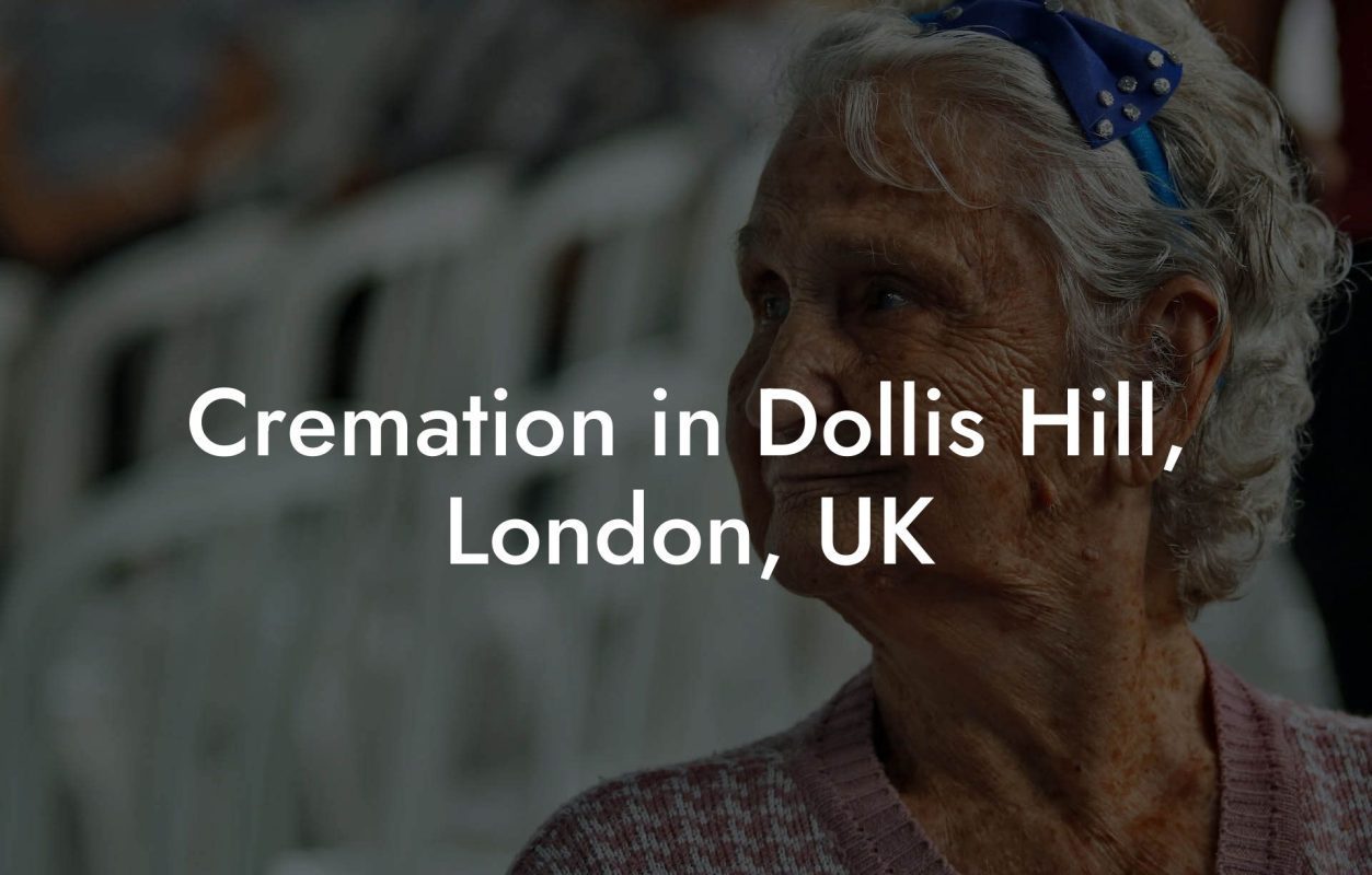 Cremation in Dollis Hill, London, UK