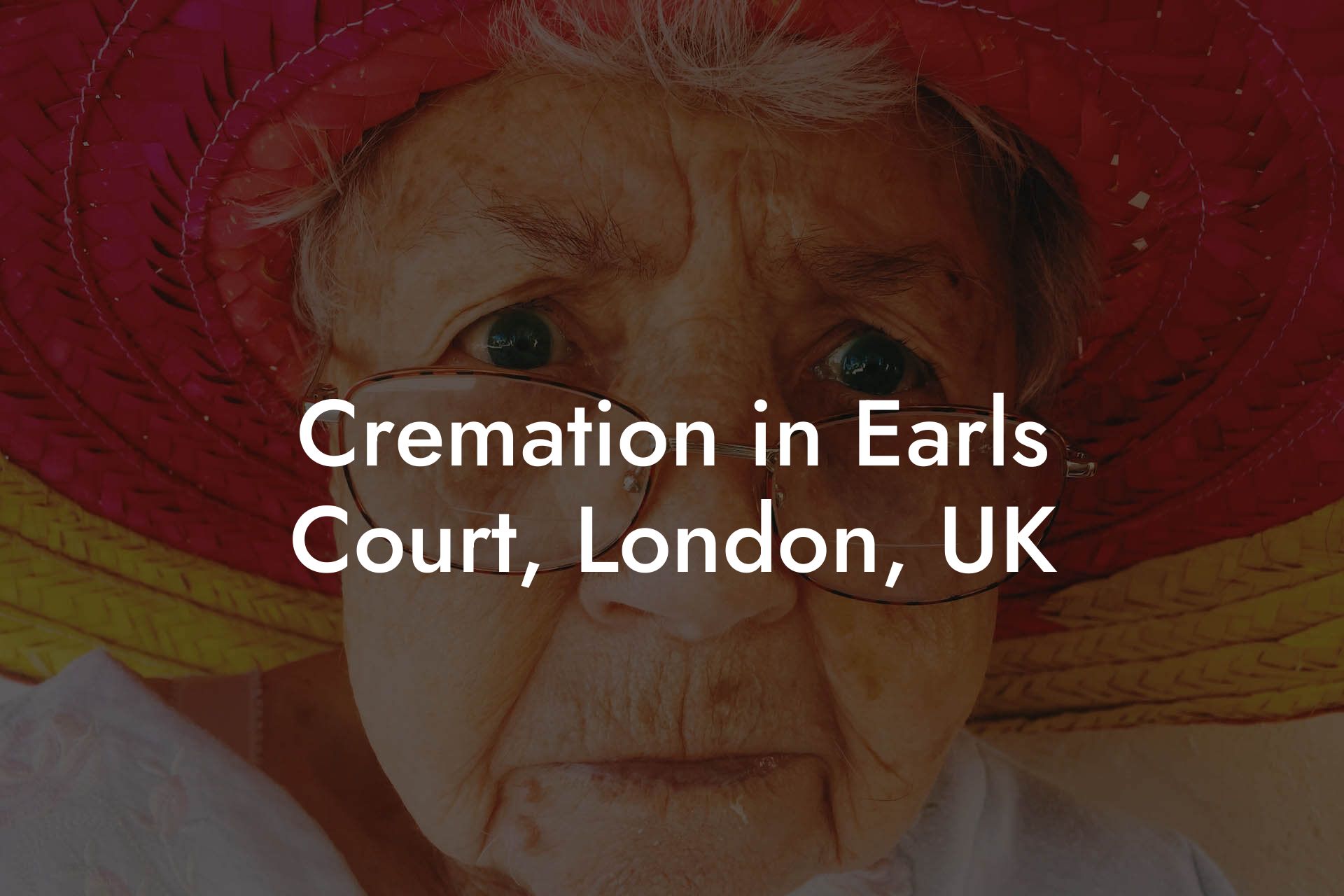 Cremation in Earls Court, London, UK