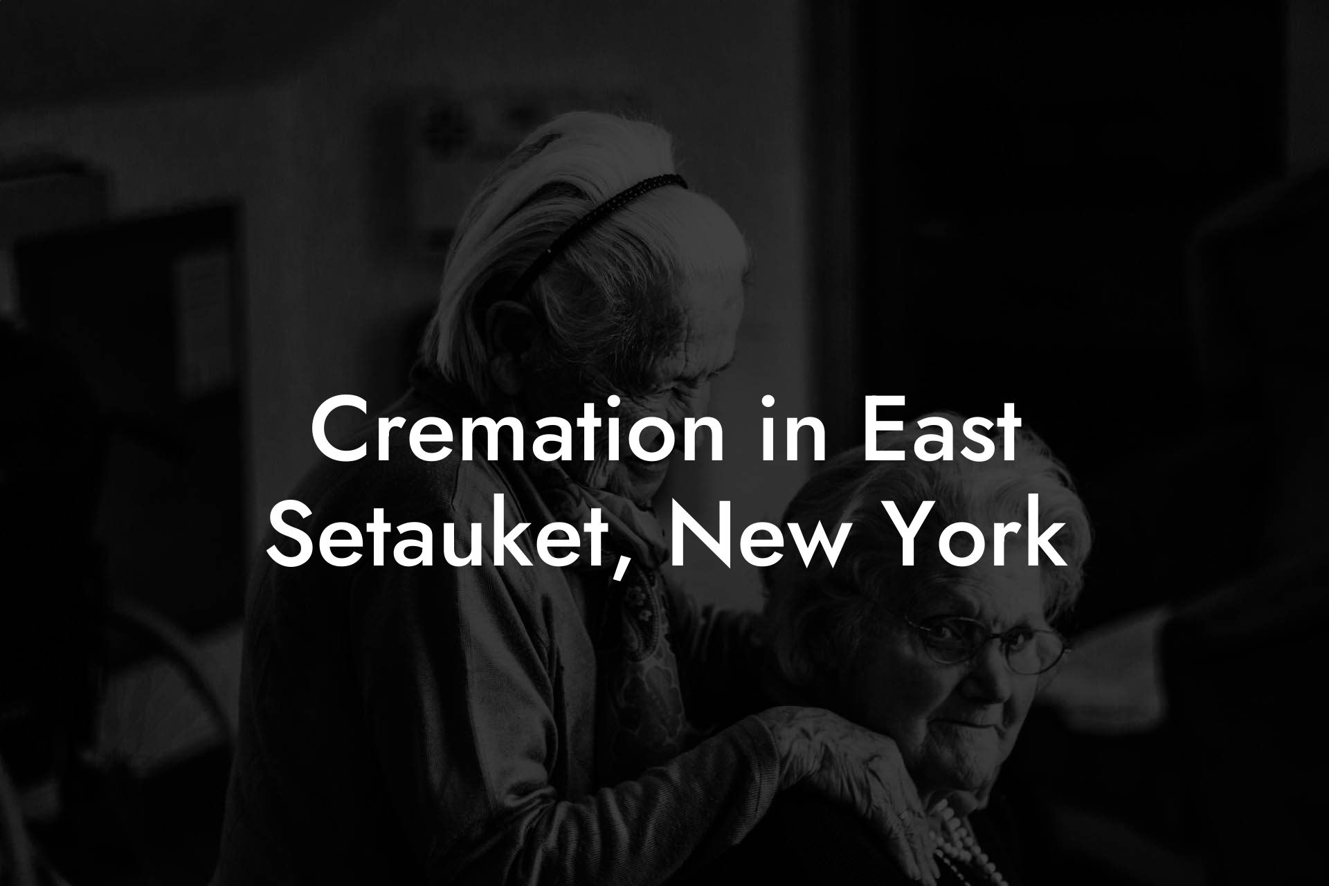 Cremation in East Setauket, New York