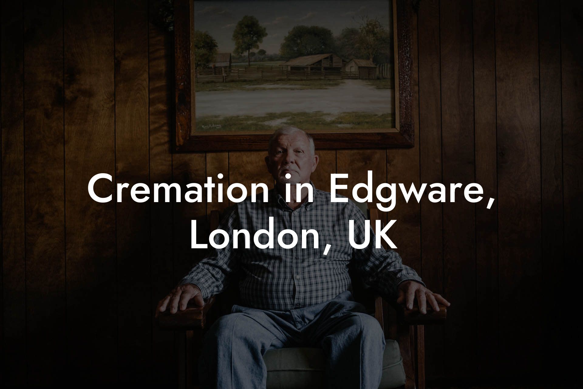 Cremation in Edgware, London, UK