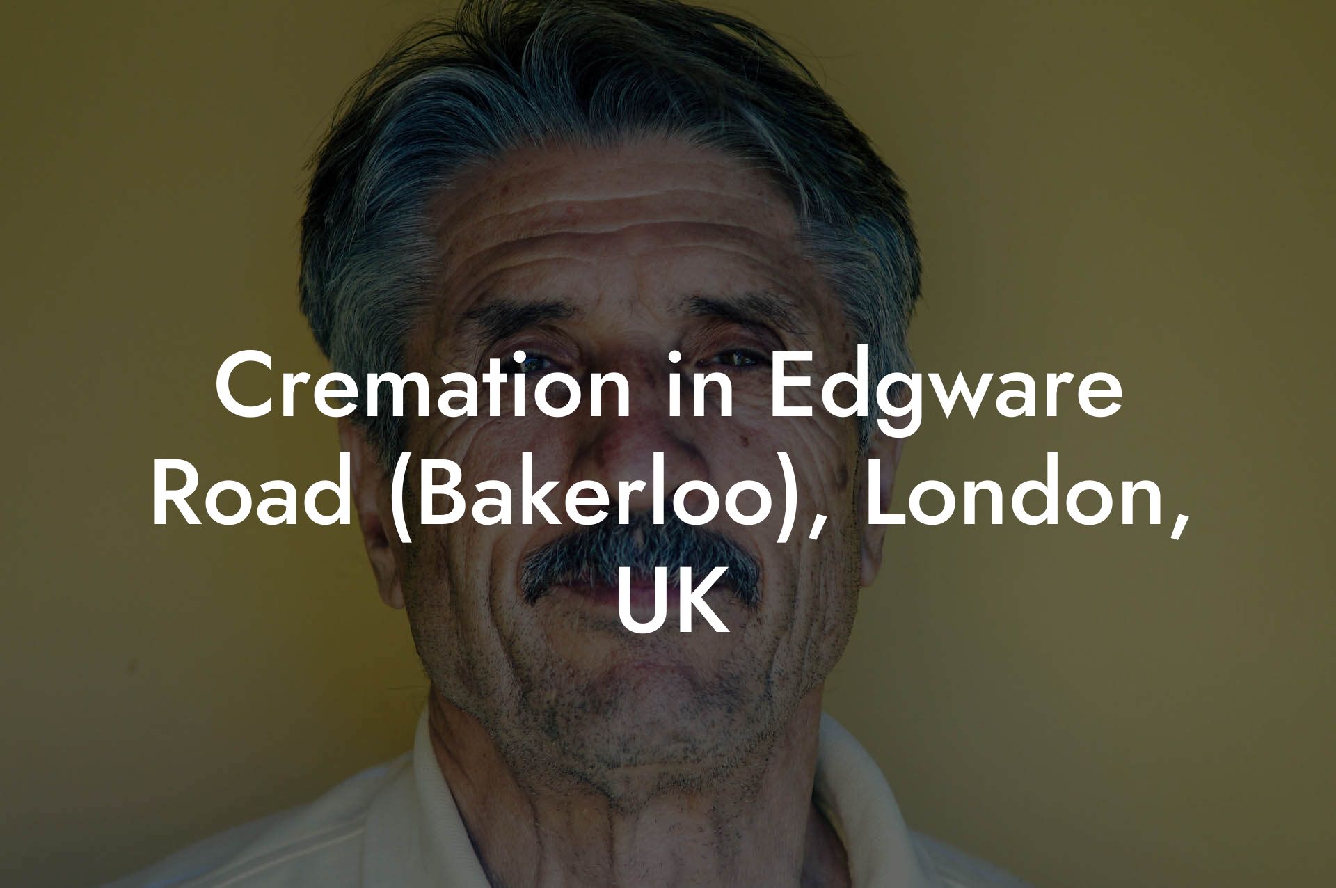 Cremation in Edgware Road (Bakerloo), London, UK