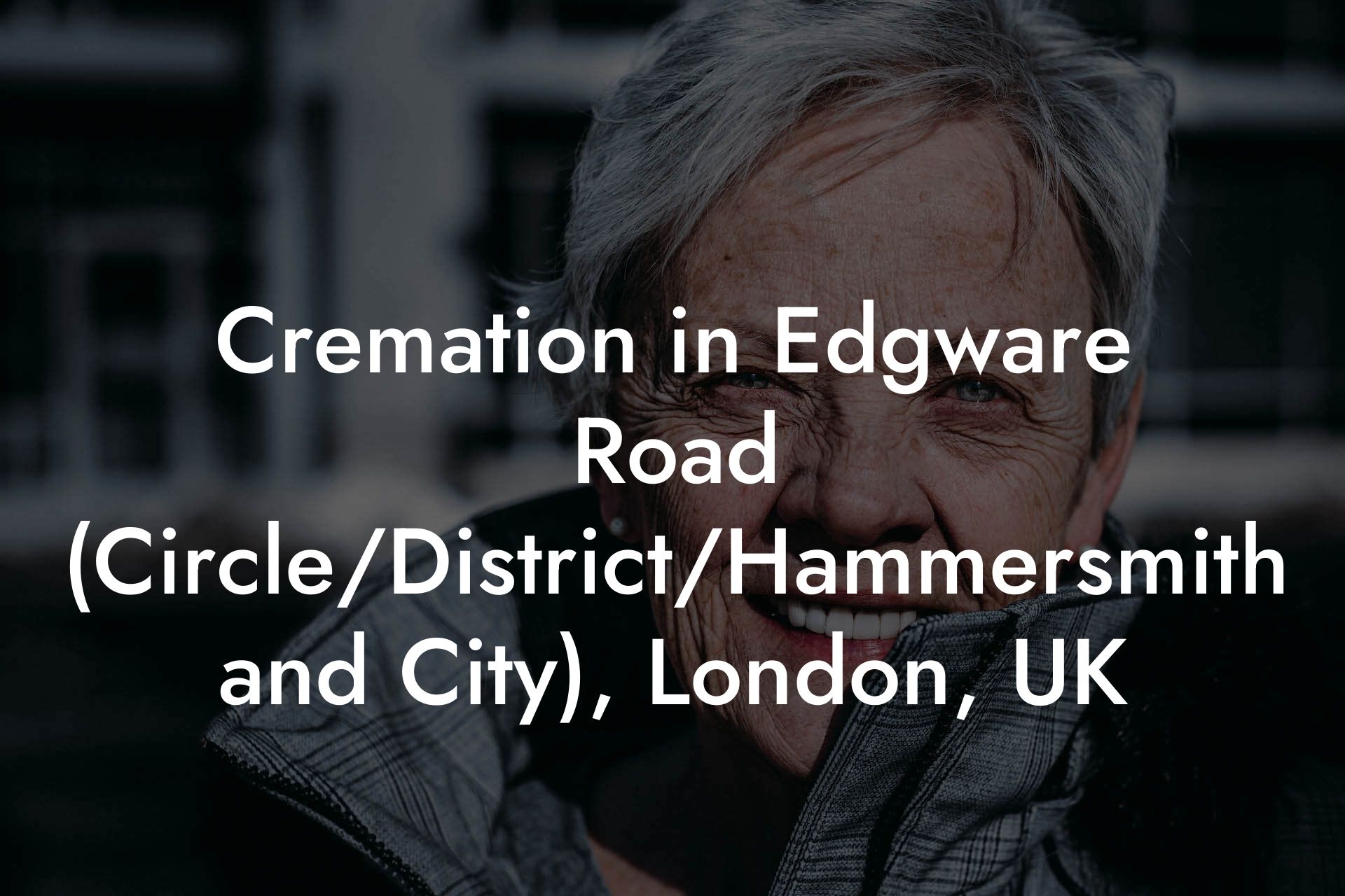 Cremation in Edgware Road (Circle/District/Hammersmith and City), London, UK