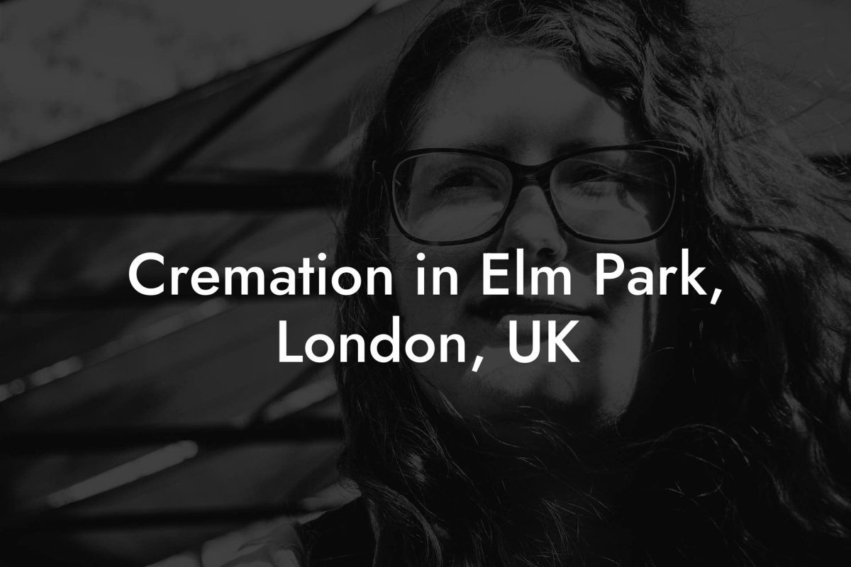 Cremation in Elm Park, London, UK