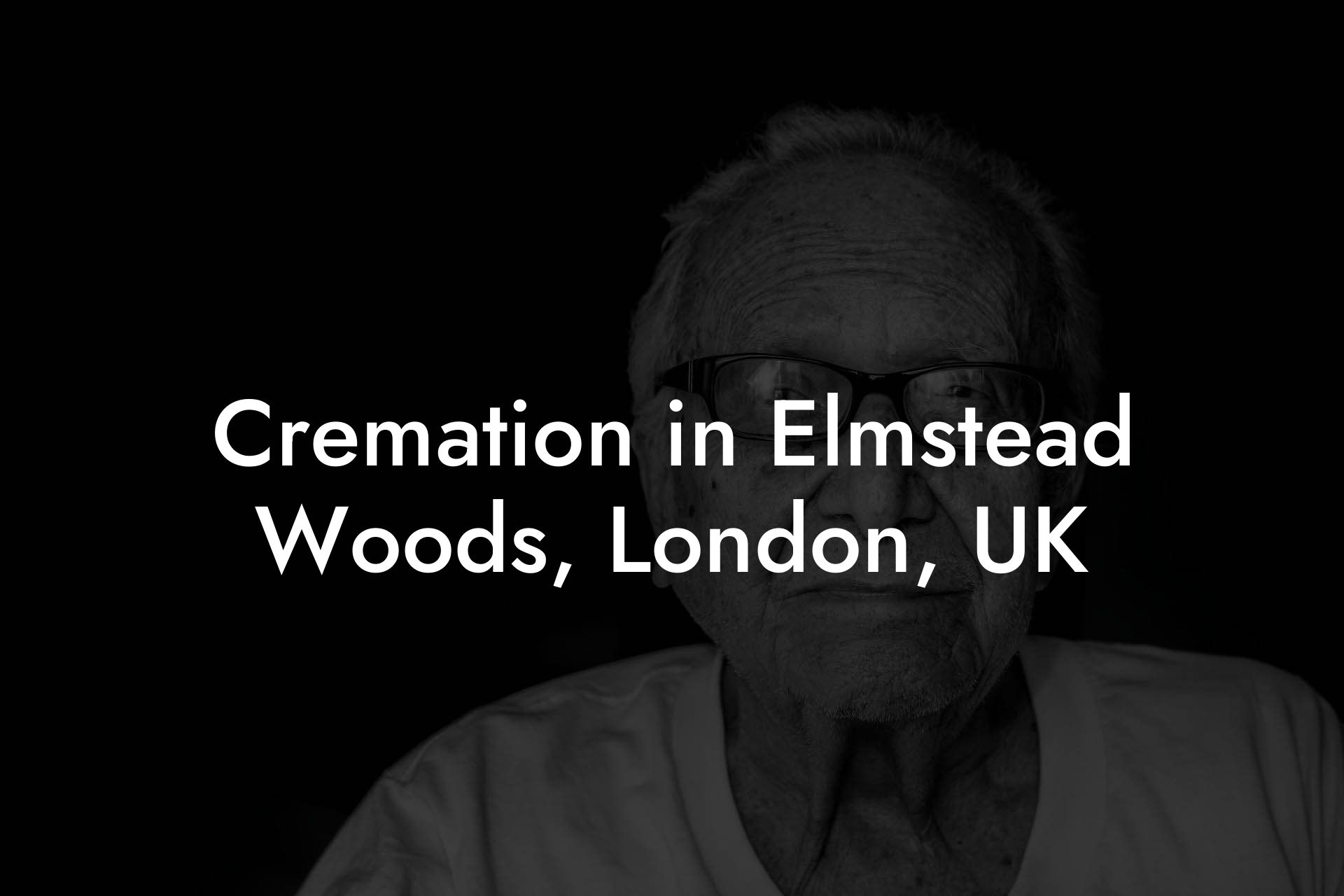 Cremation in Elmstead Woods, London, UK