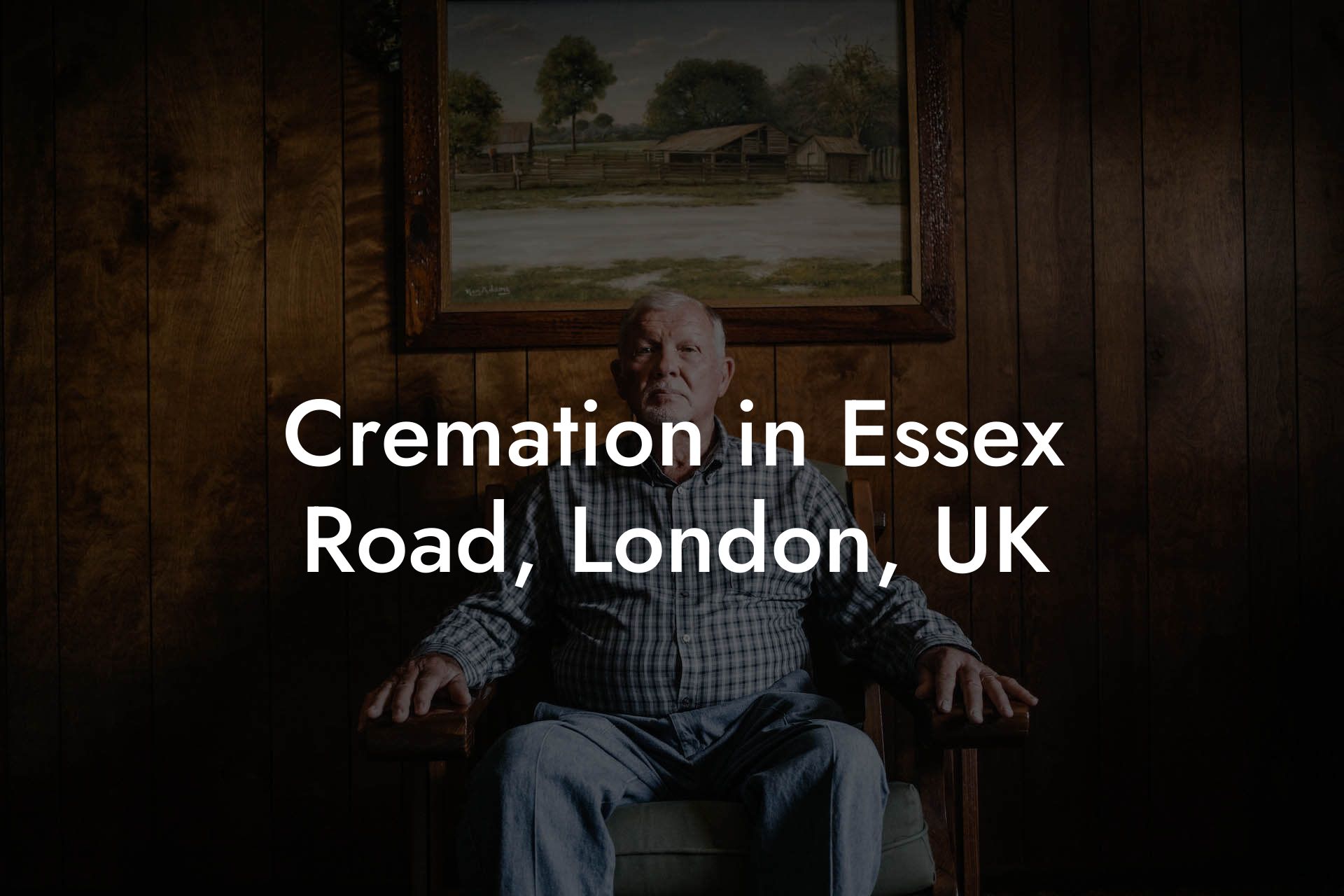Cremation in Essex Road, London, UK
