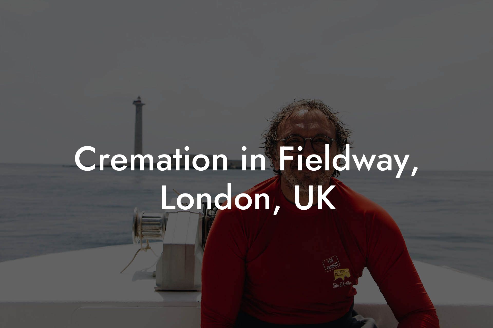 Cremation in Fieldway, London, UK