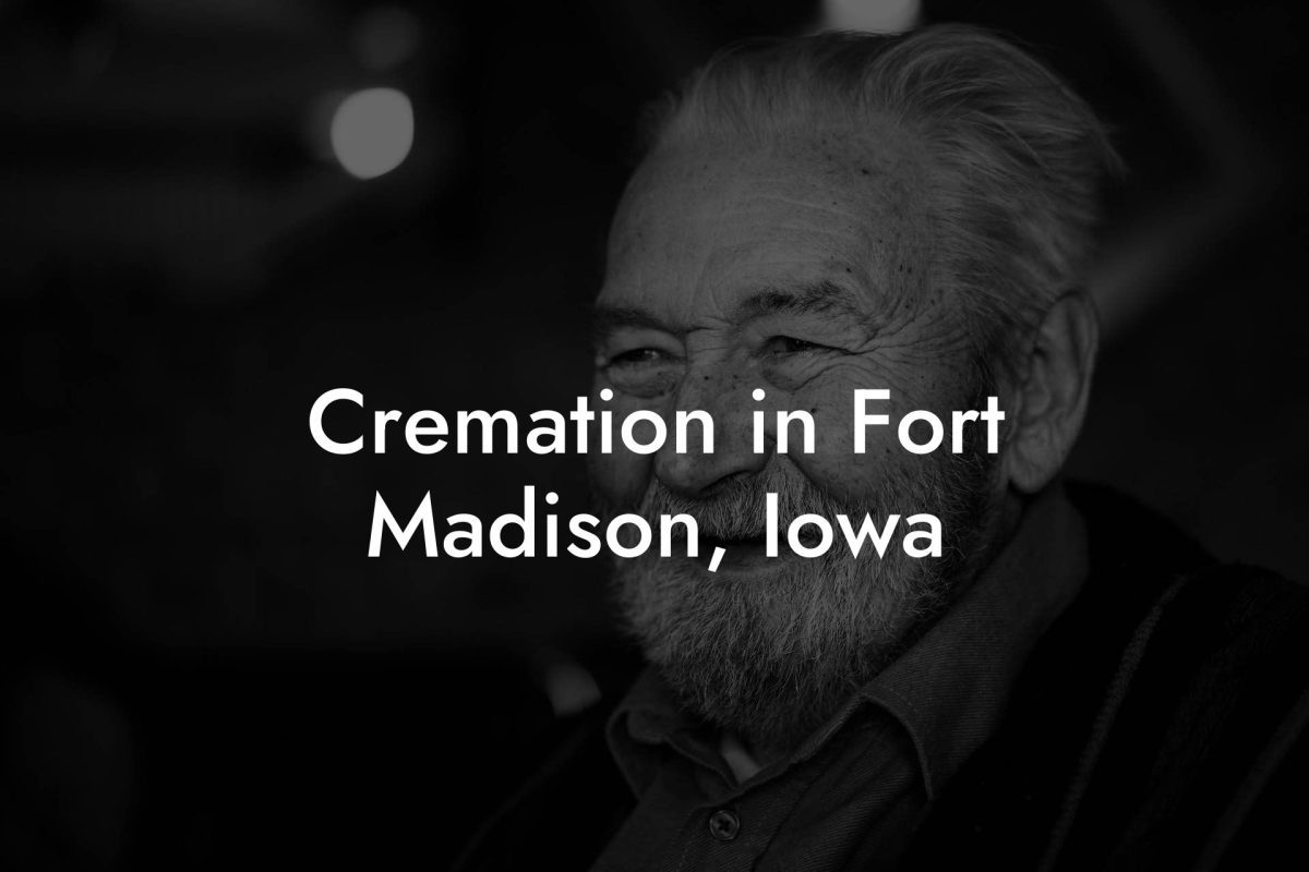 Cremation in Fort Madison, Iowa