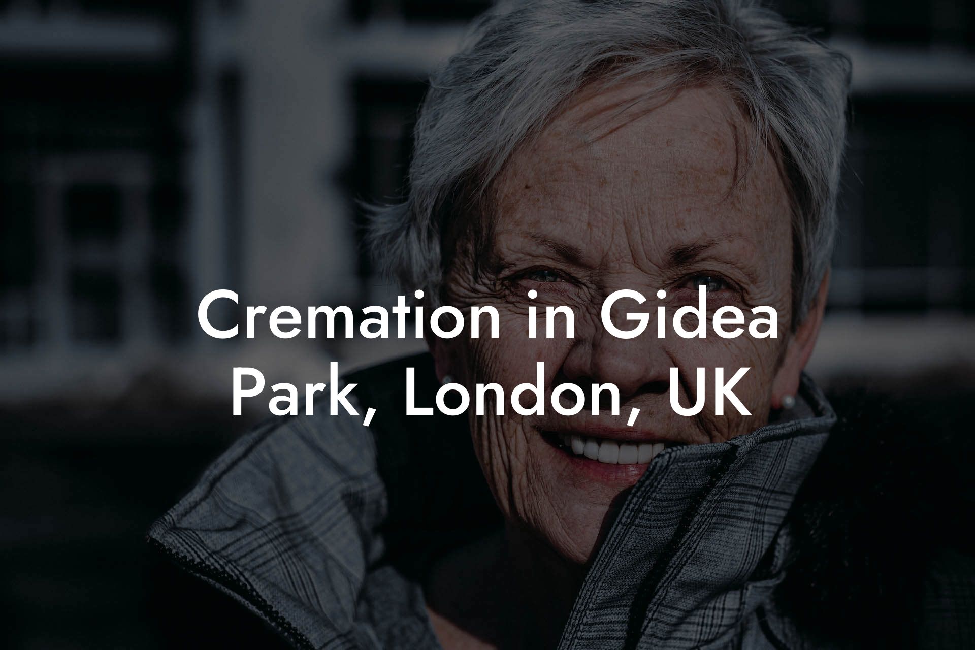 Cremation in Gidea Park, London, UK