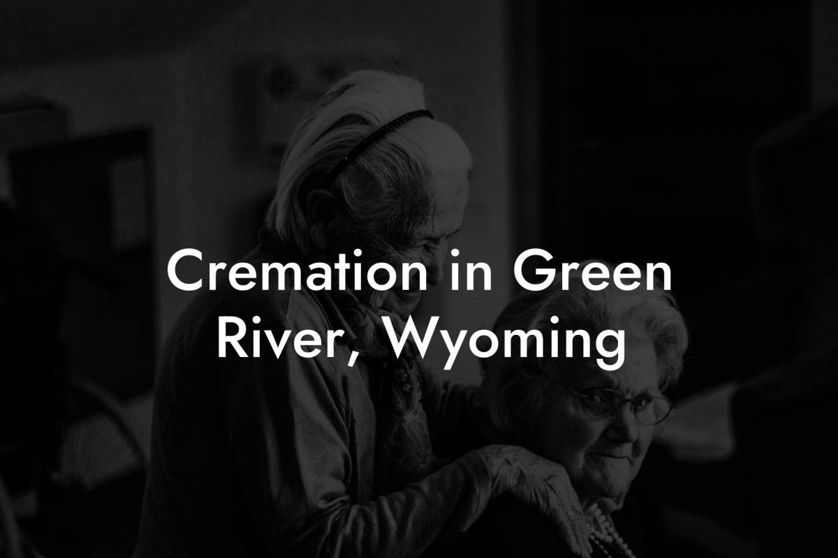 Cremation in Green River, Wyoming