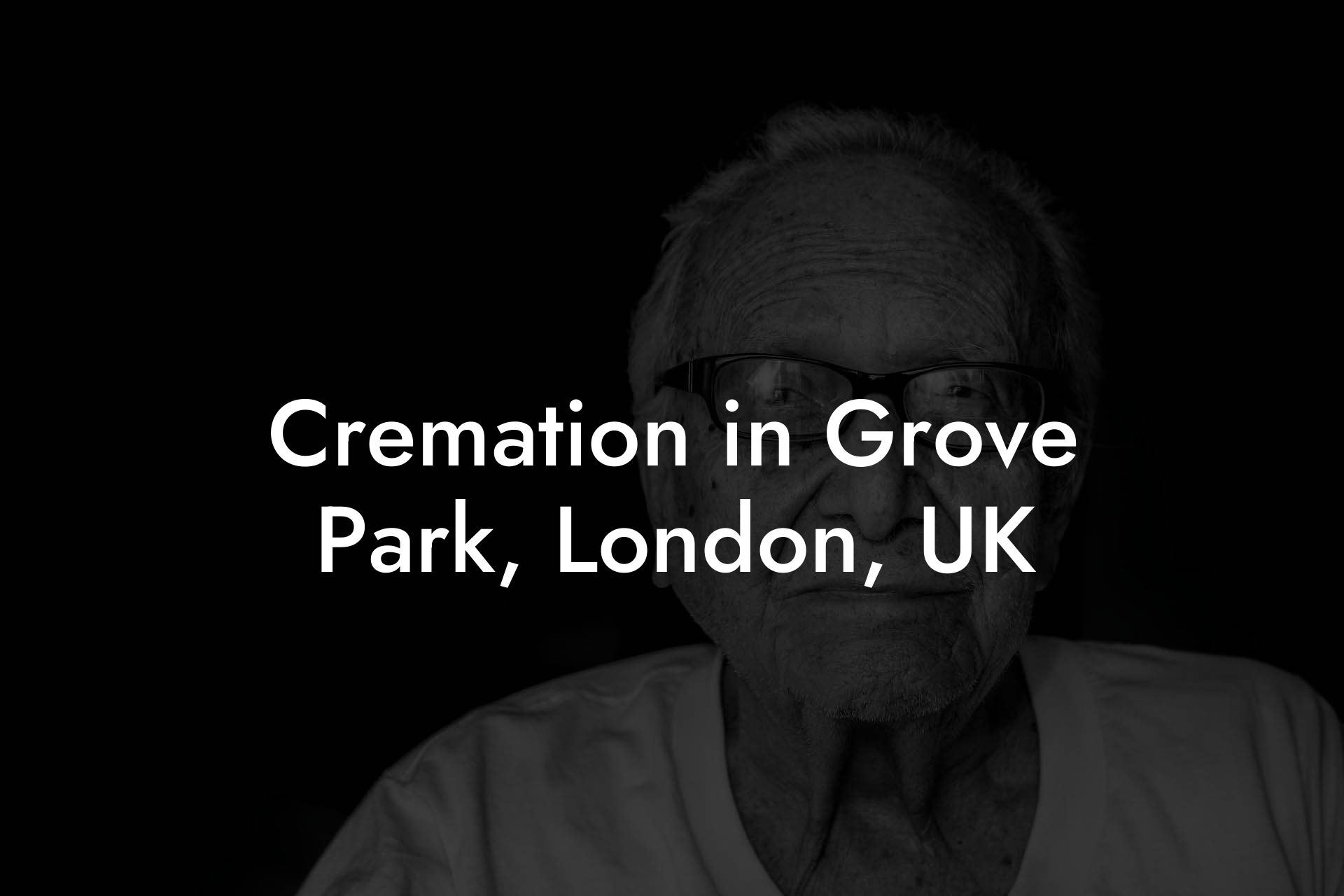 Cremation in Grove Park, London, UK