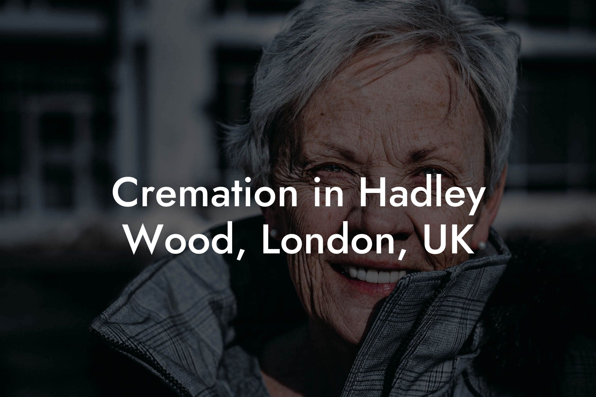 Cremation in Hadley Wood, London, UK