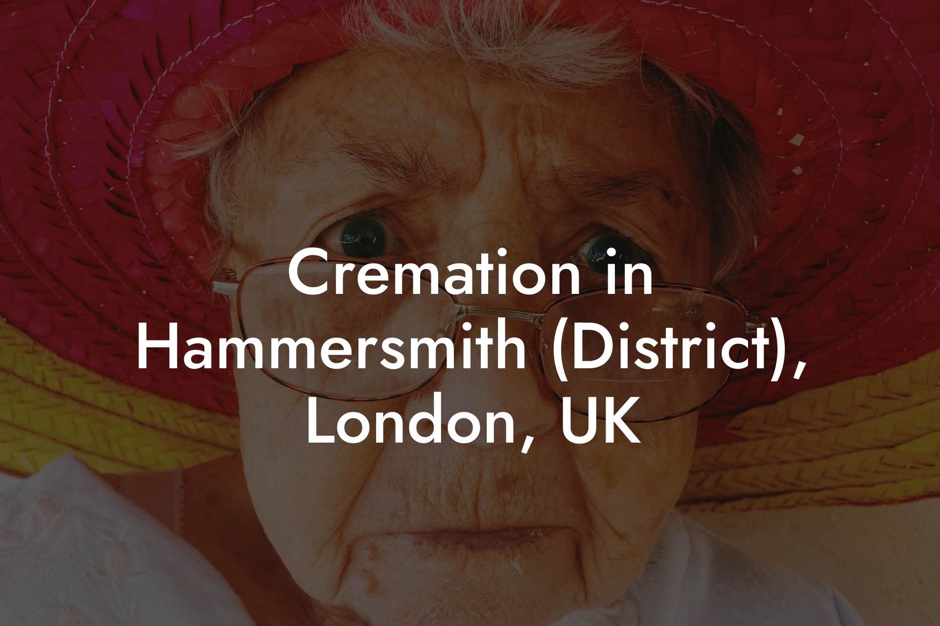 Cremation in Hammersmith (District), London, UK