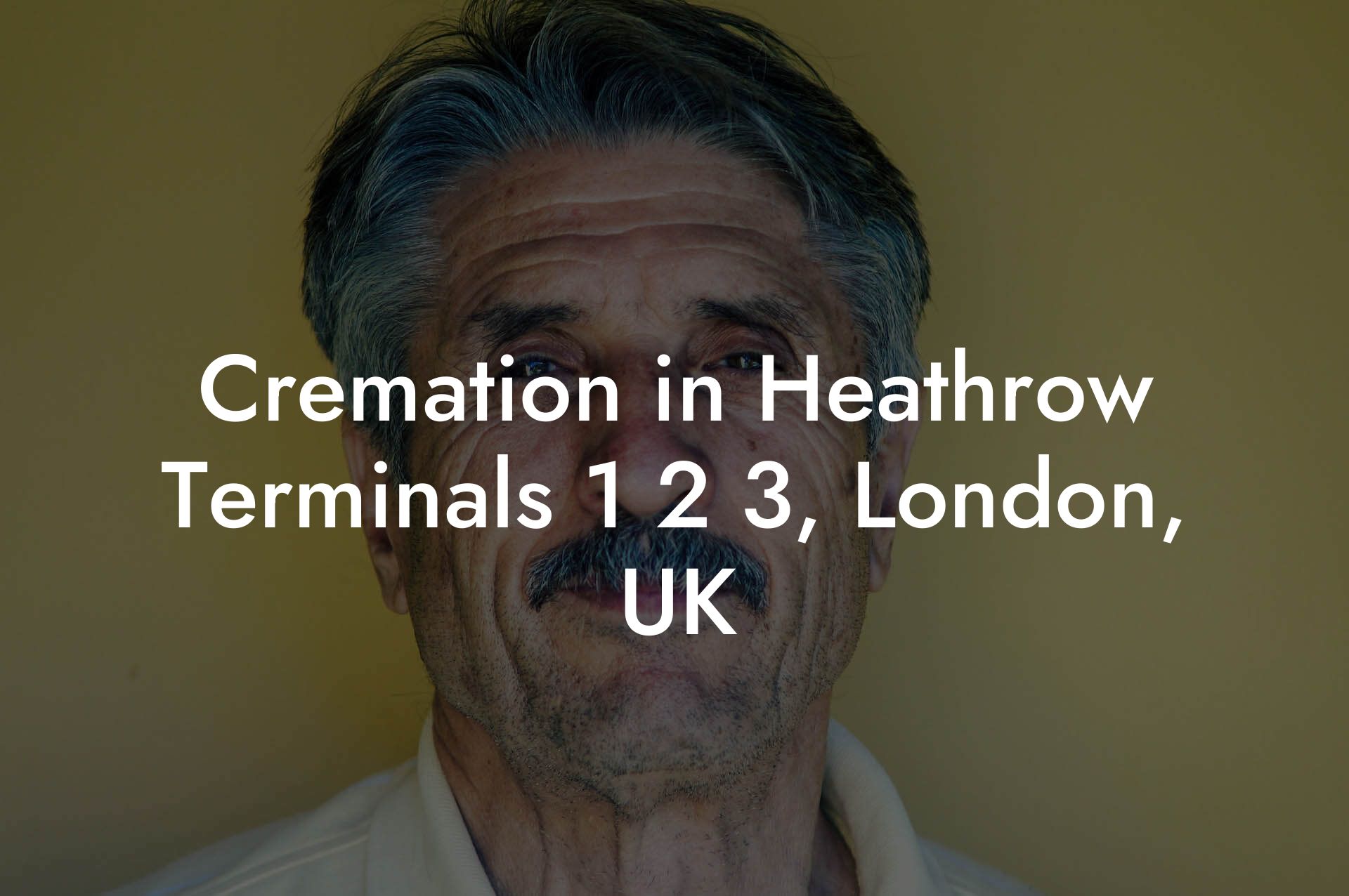 Cremation in Heathrow Terminals 1 2 3, London, UK
