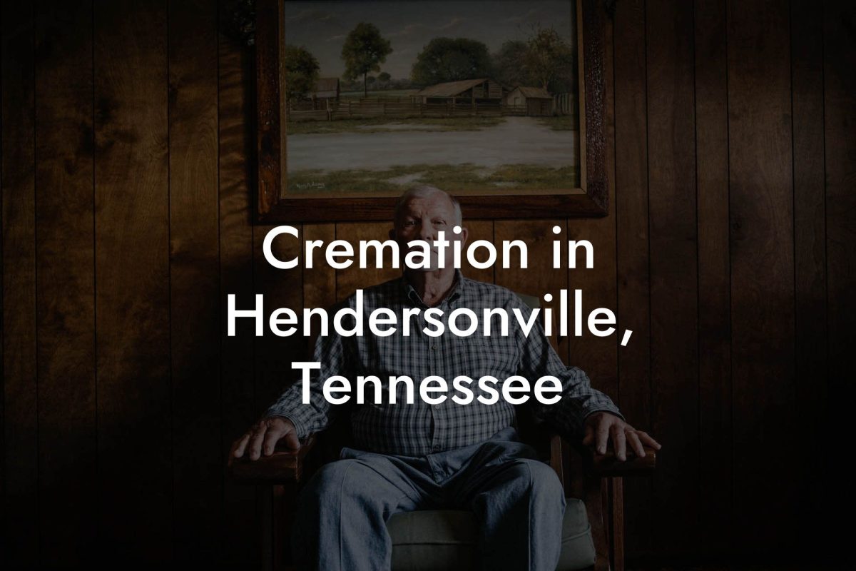 Cremation in Hendersonville, Tennessee