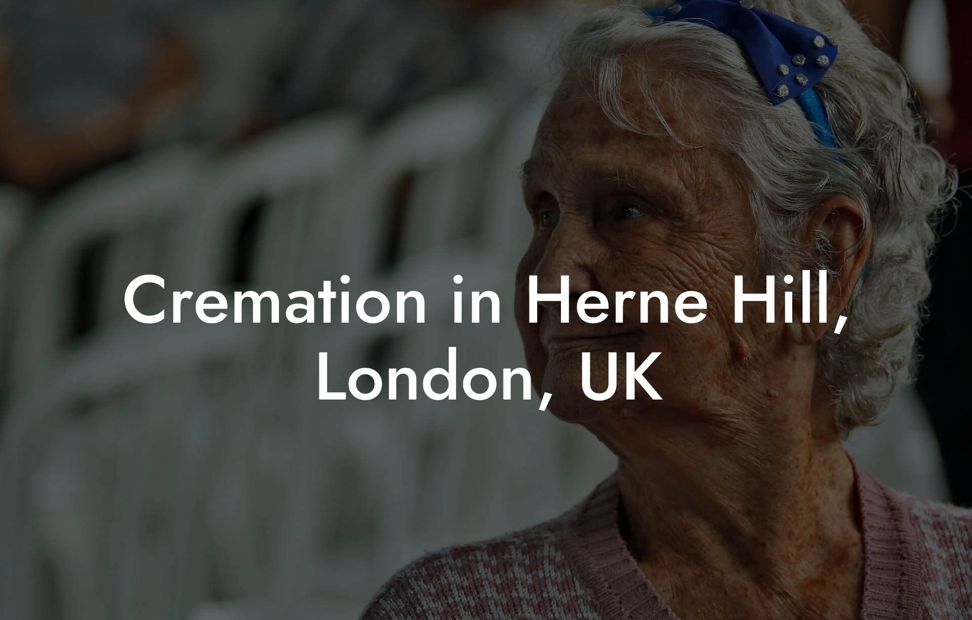 Cremation in Herne Hill, London, UK
