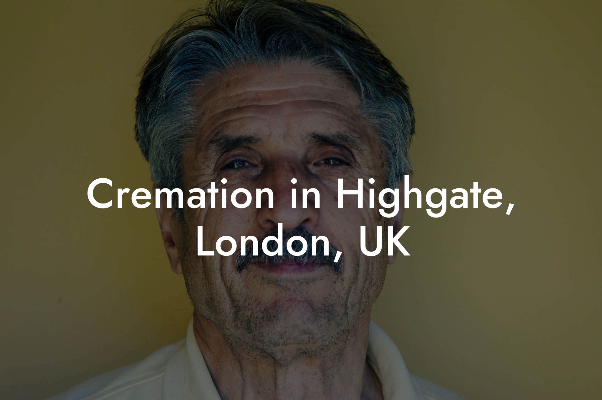Cremation in Highgate, London, UK