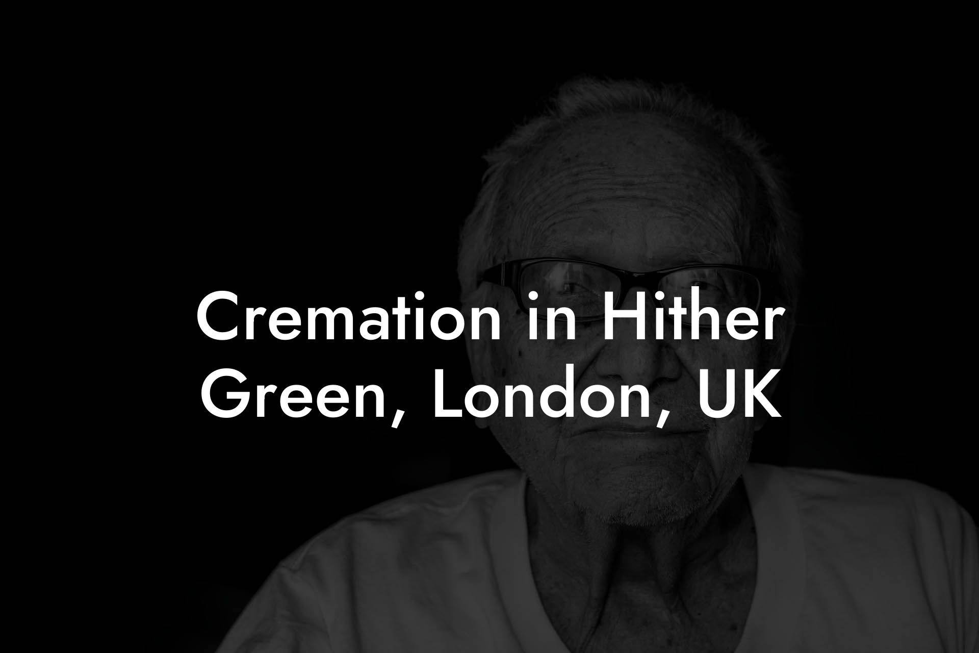 Cremation in Hither Green, London, UK