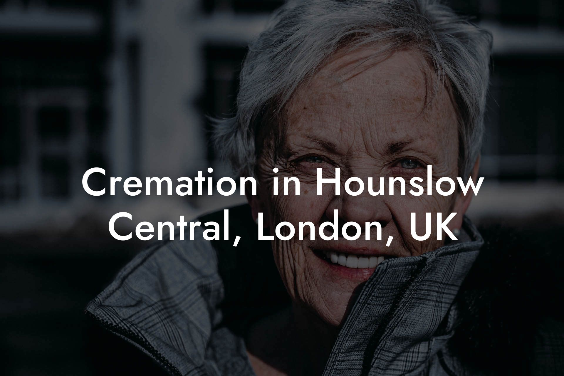 Cremation in Hounslow Central, London, UK
