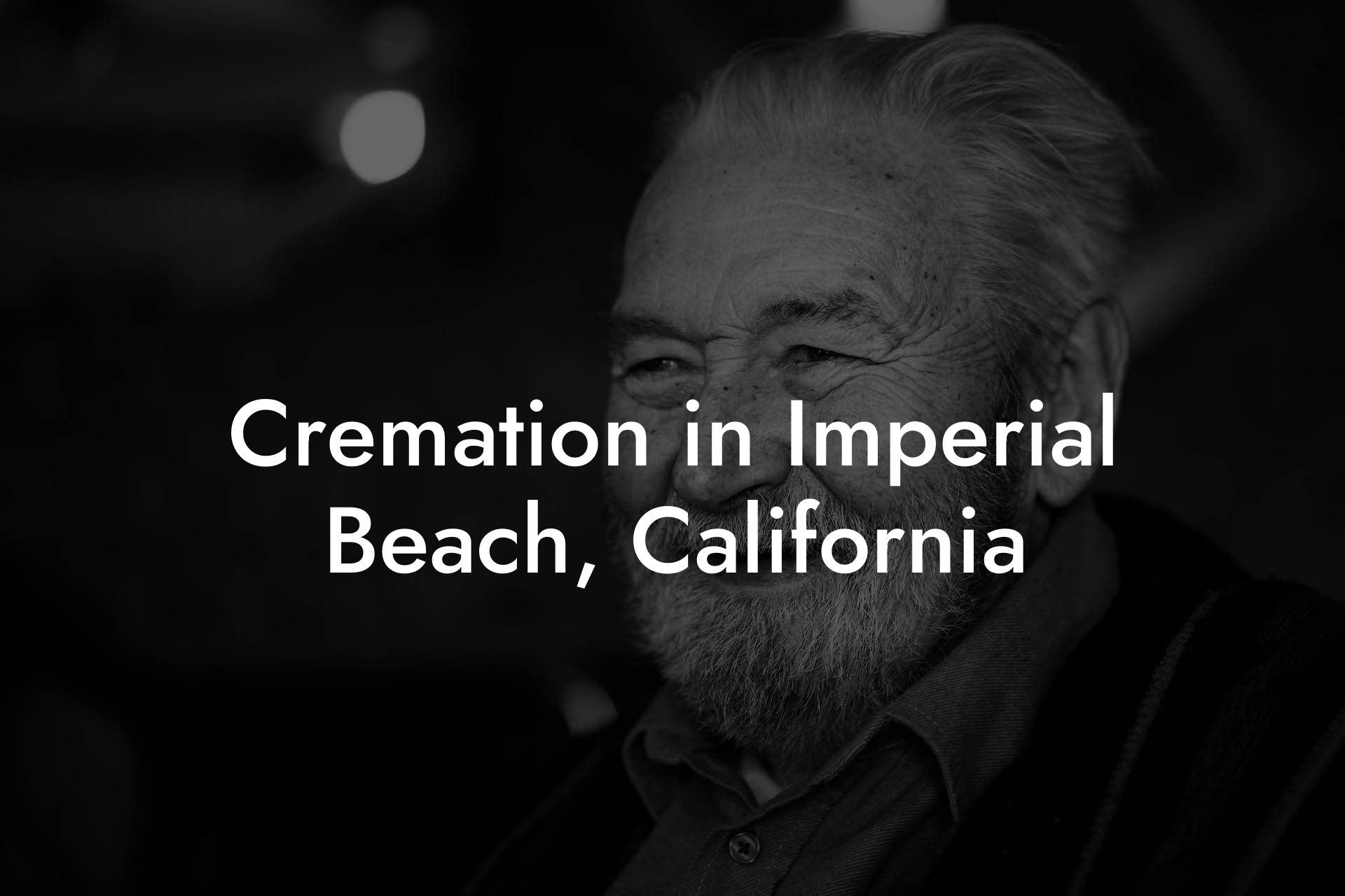Cremation in Imperial Beach, California
