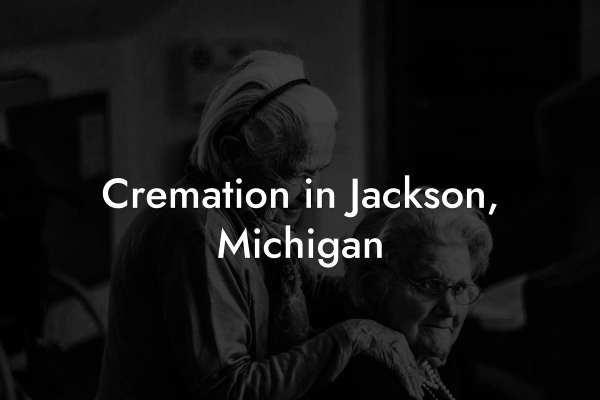 Cremation in Jackson, Michigan