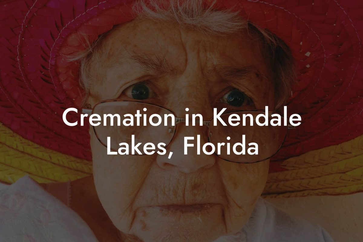 Cremation in Kendale Lakes, Florida