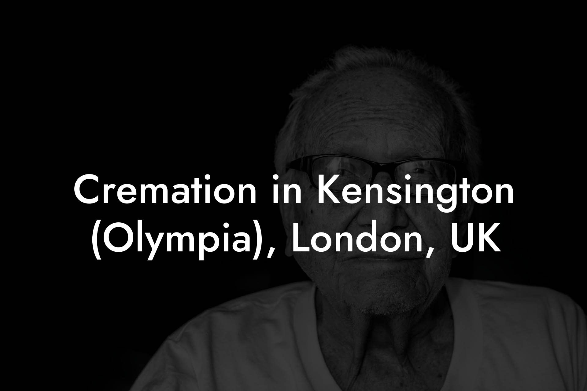 Cremation in Kensington (Olympia), London, UK