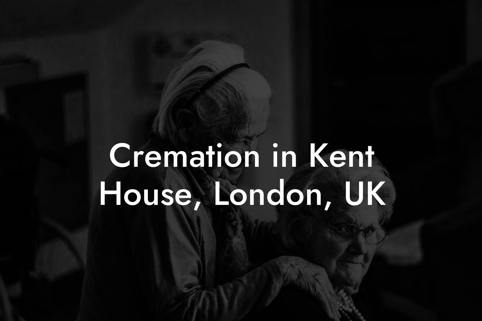 Cremation in Kent House, London, UK