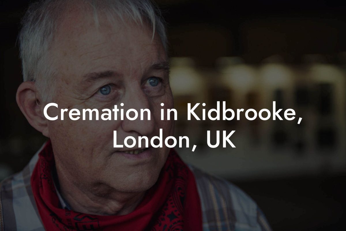 Cremation in Kidbrooke, London, UK