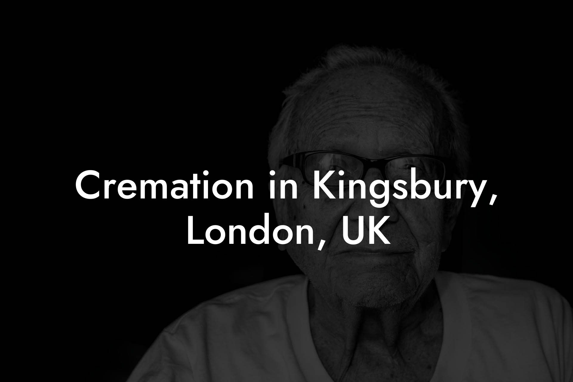 Cremation in Kingsbury, London, UK