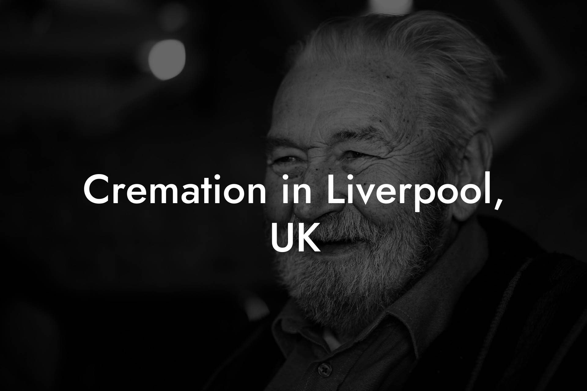 Cremation in Liverpool, UK